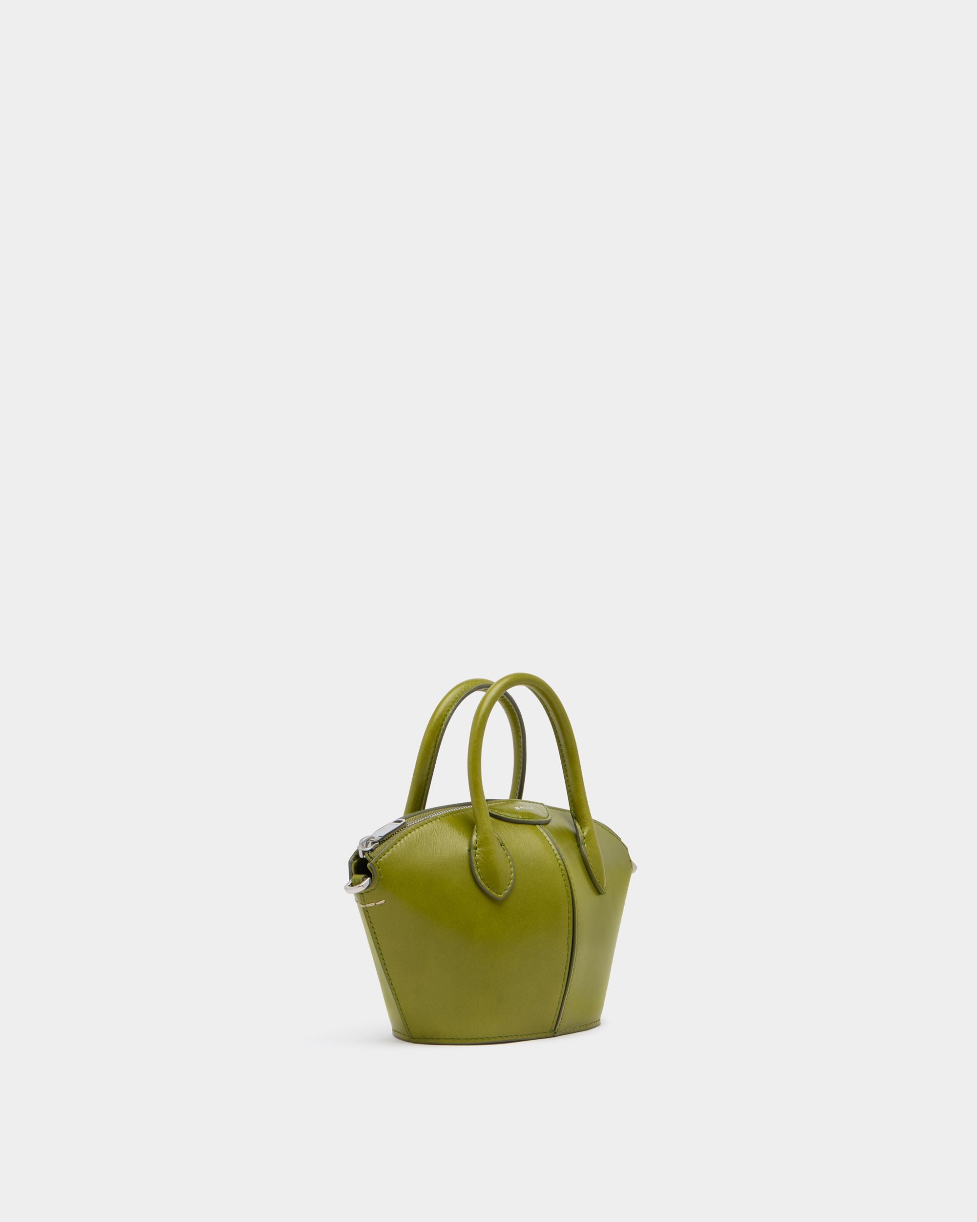 Bally Global - Minisac Belle En Cuir Matcha Green - Vert
