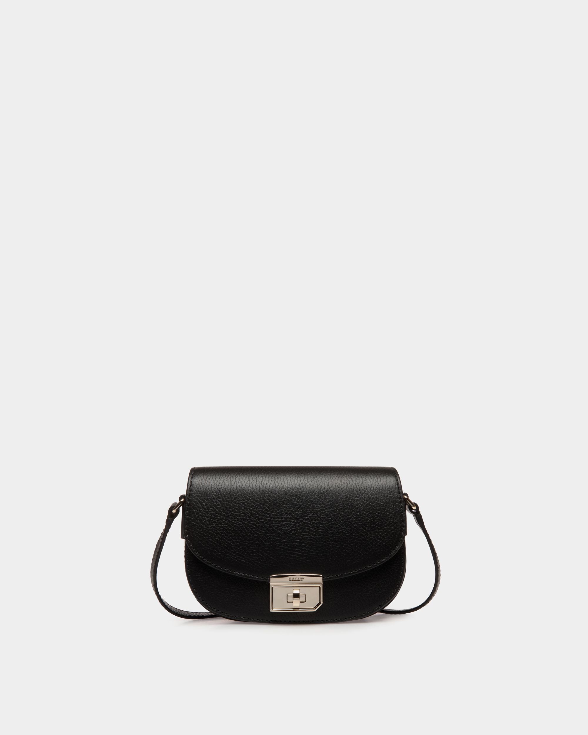 Bally Global - Minibolso De Piel Repujada Negra - Negro