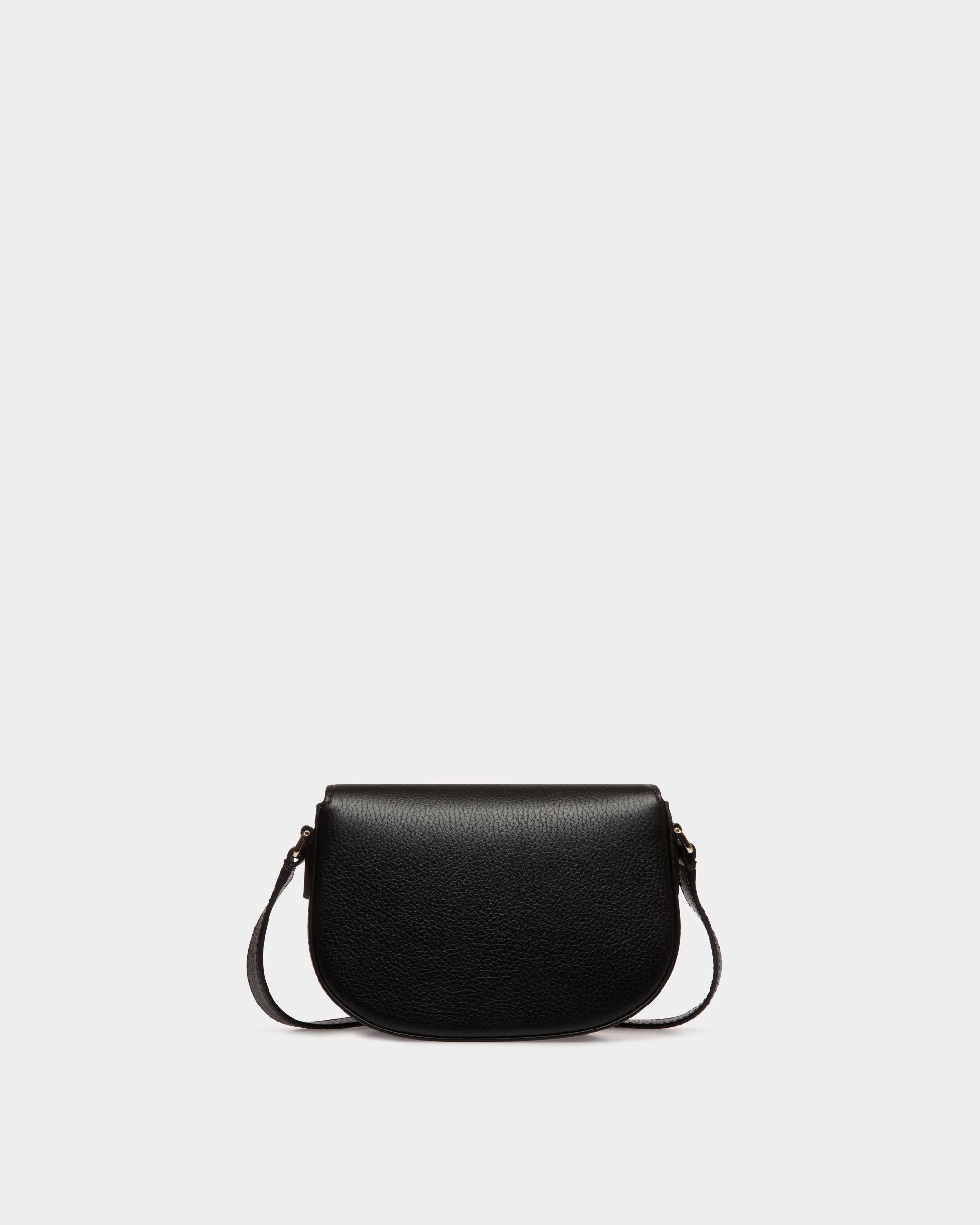 Bally Global - Mini Bag in Black Embossed Leather - Black