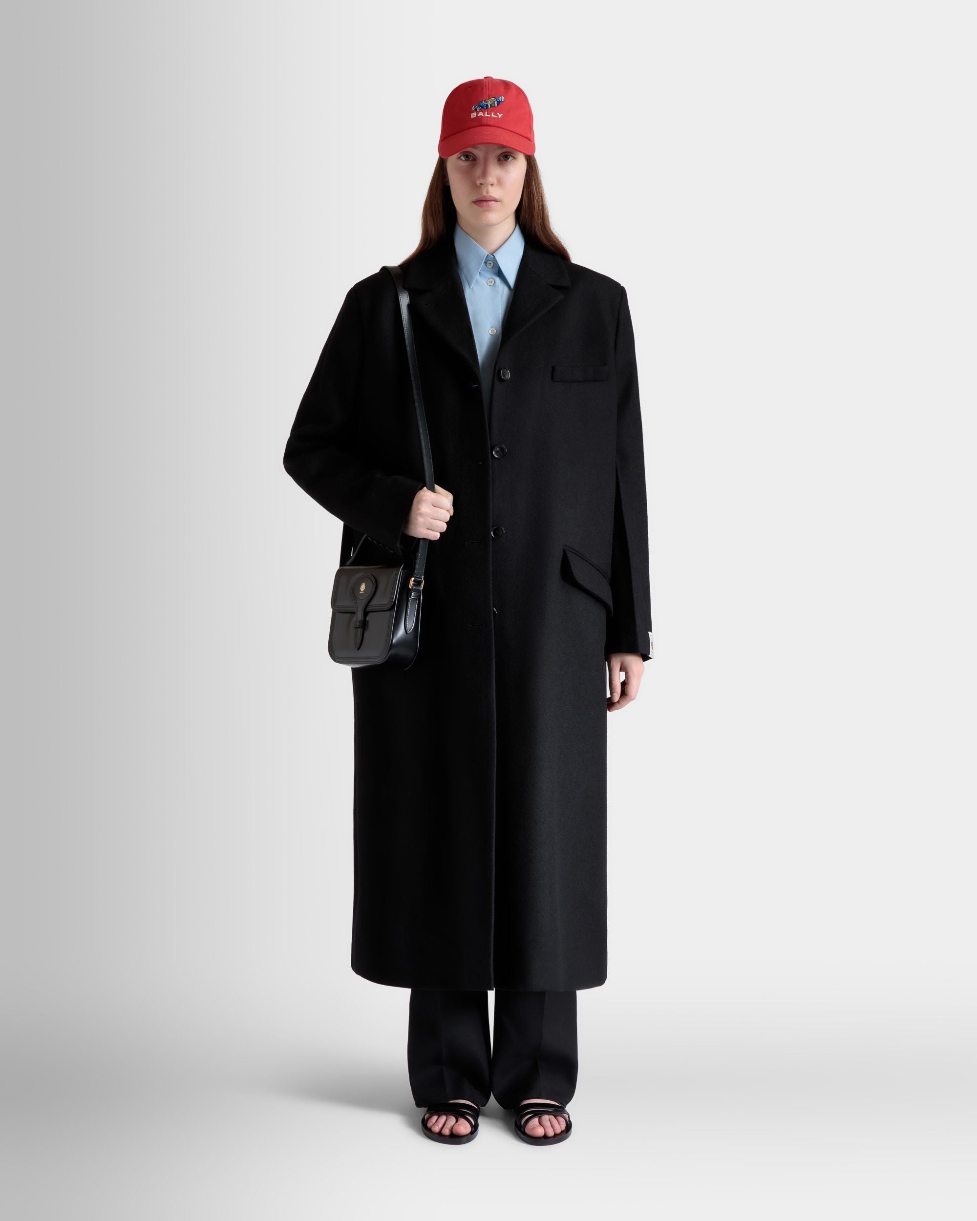 Bally Global - Beckett Minibag In Black Brushed Leather - Black