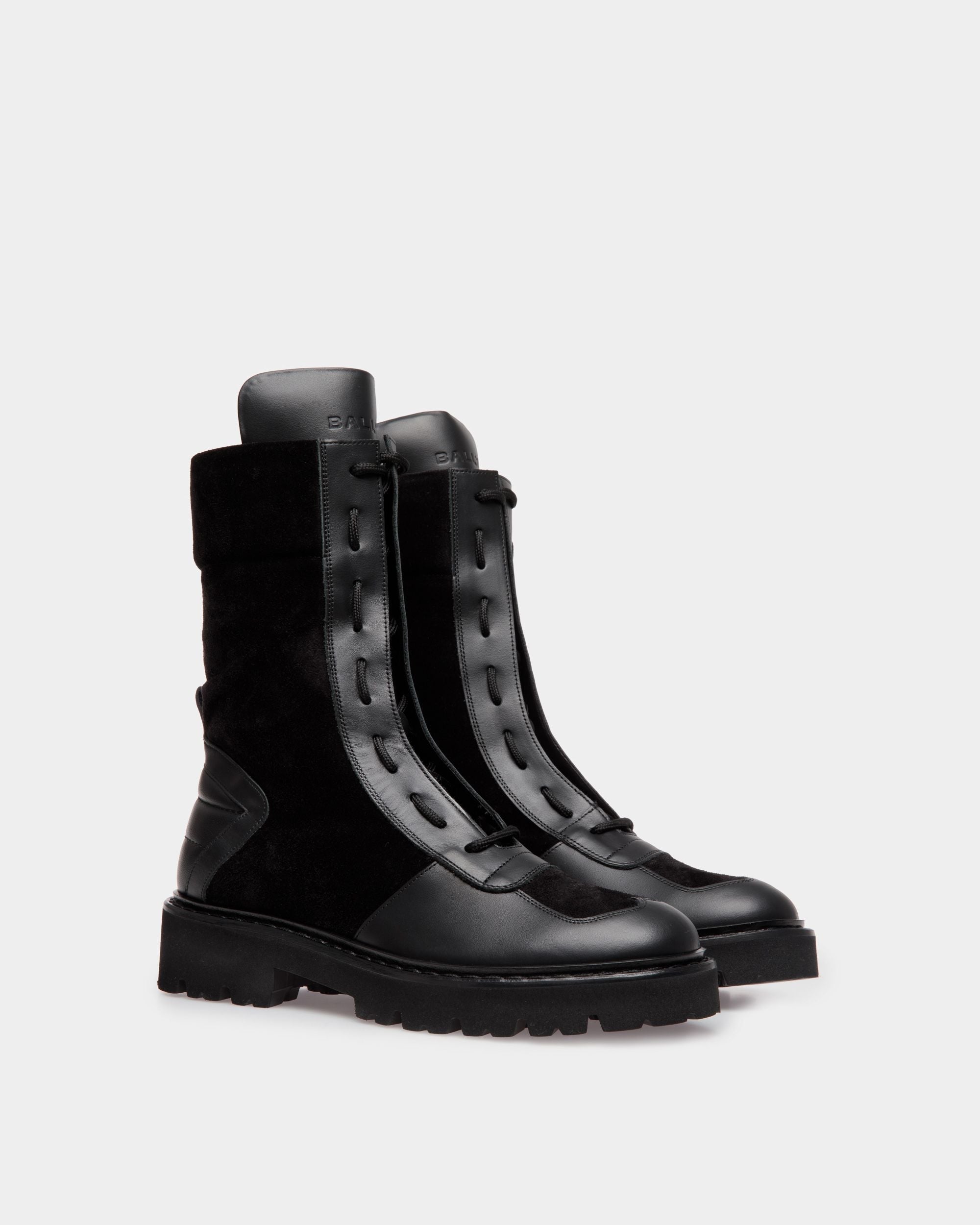 Bally Global - Enga Boots In Black Leather - Black