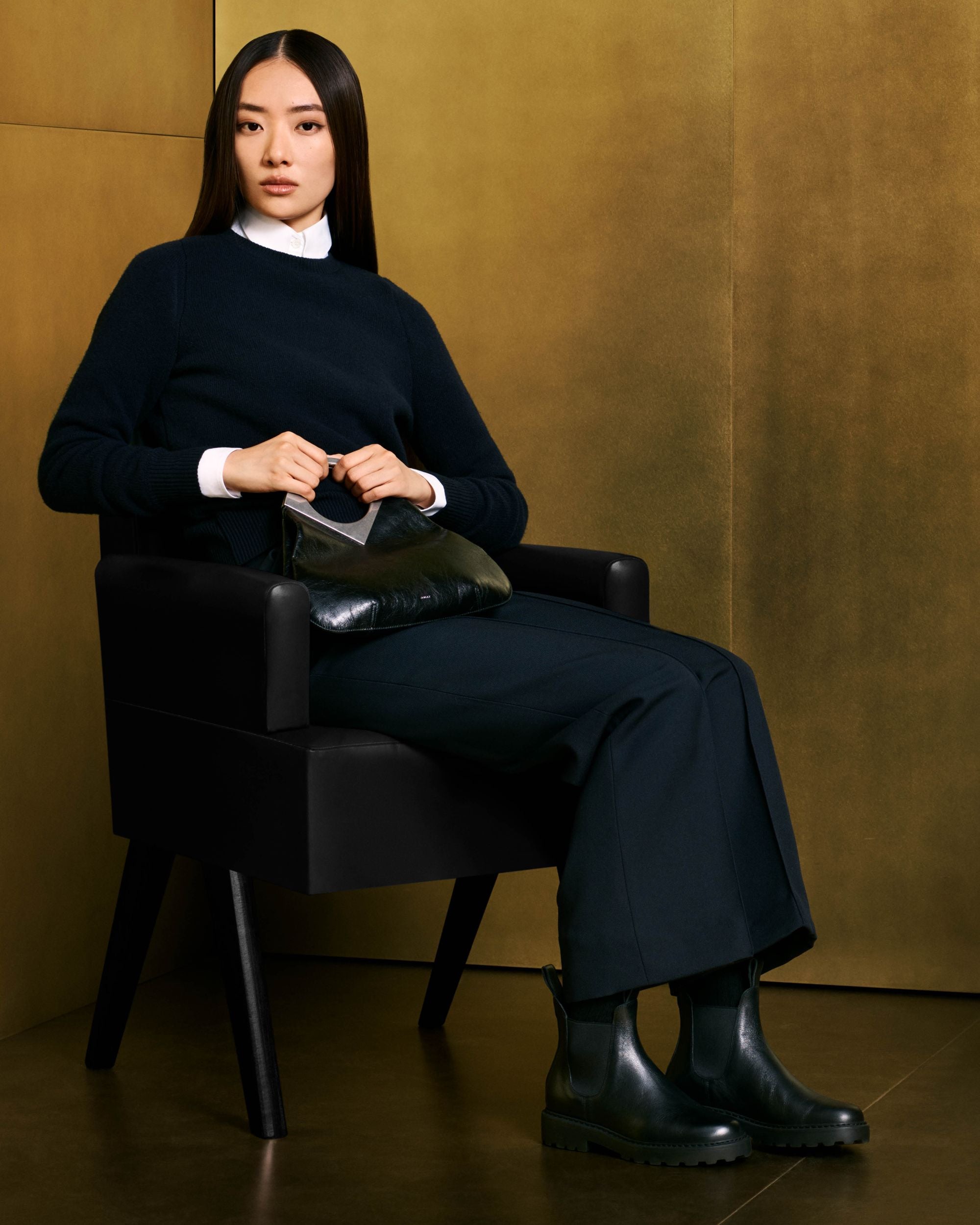 Bally Global - Botte Gusto En Cuir Noir - Noir