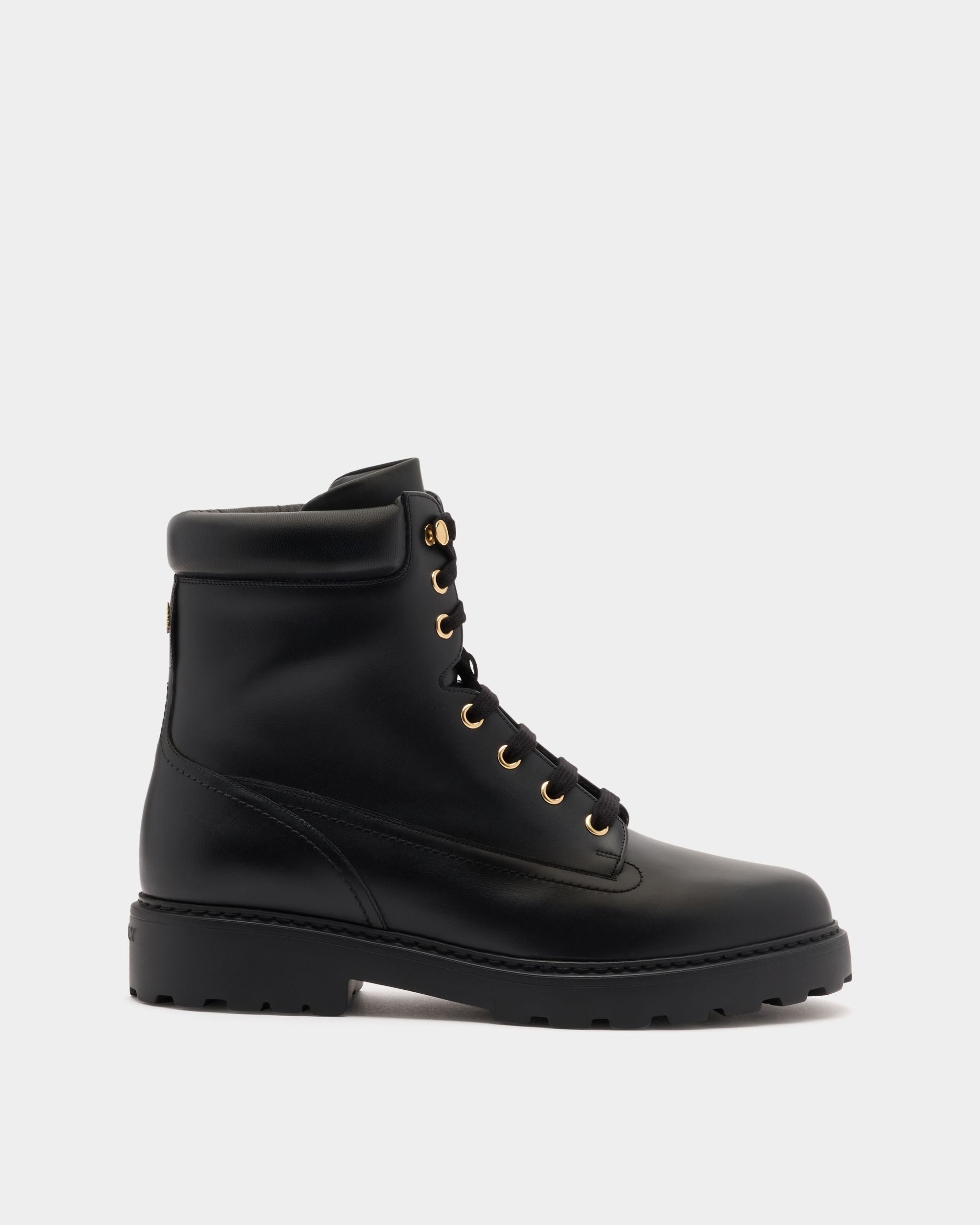 Bally Global - Botín Gusto De Piel Negra - Negro