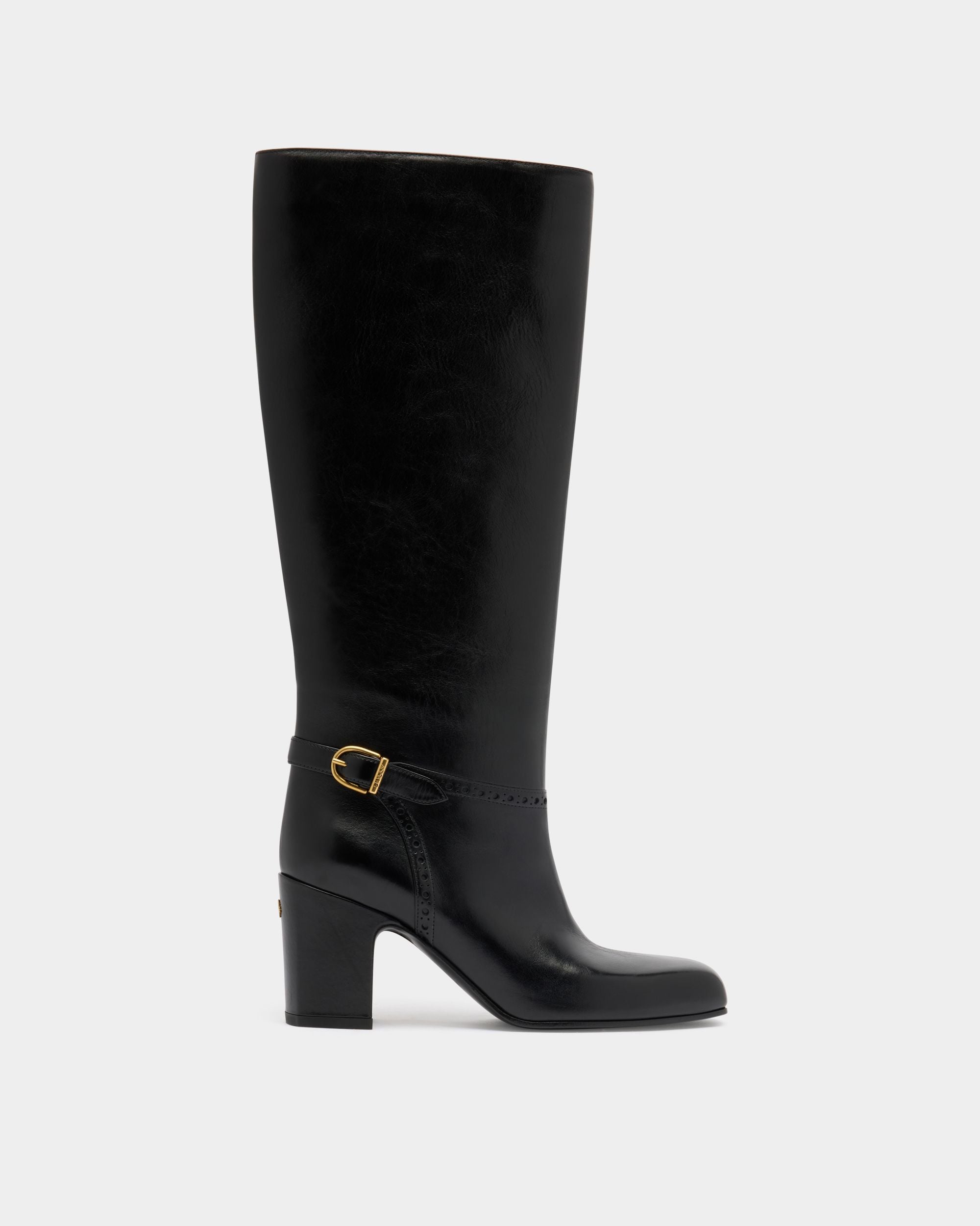 Bally Global - Botte Eclayr En Cuir Noir - Noir