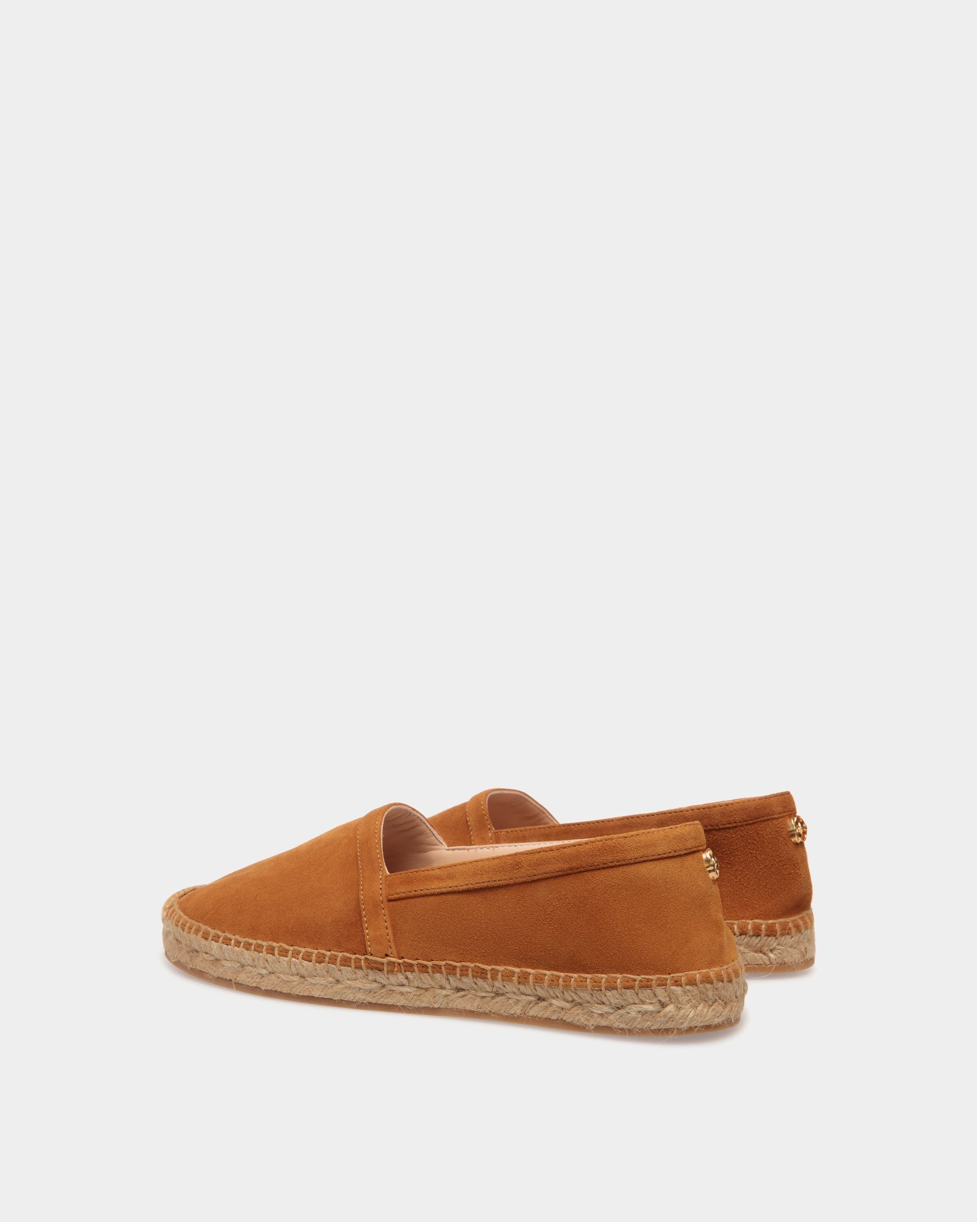 Bally Global - Urdy Espadrille in Suede Leather - Brown