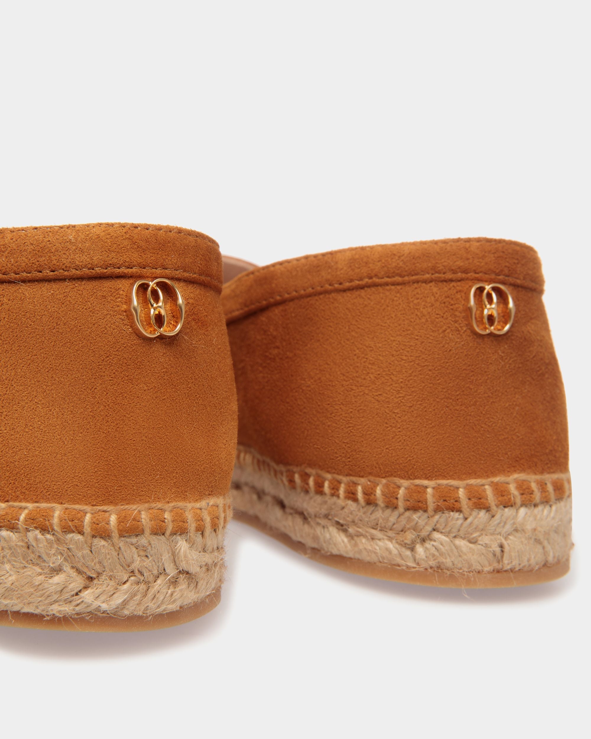 Bally Global - Urdy Espadrille in Suede Leather - Brown