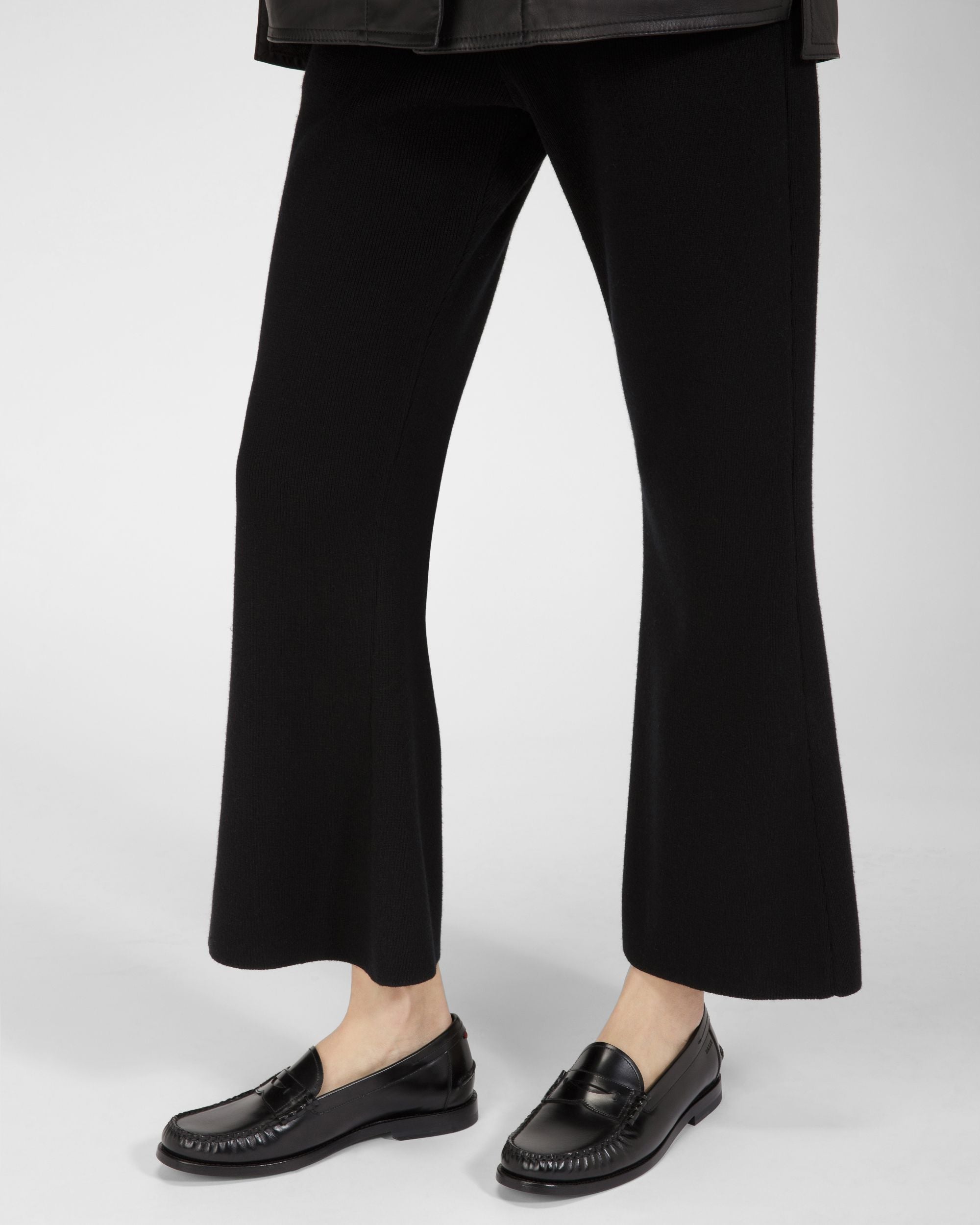 Bally Global - Coelo Leather Moccasins In Black - Black