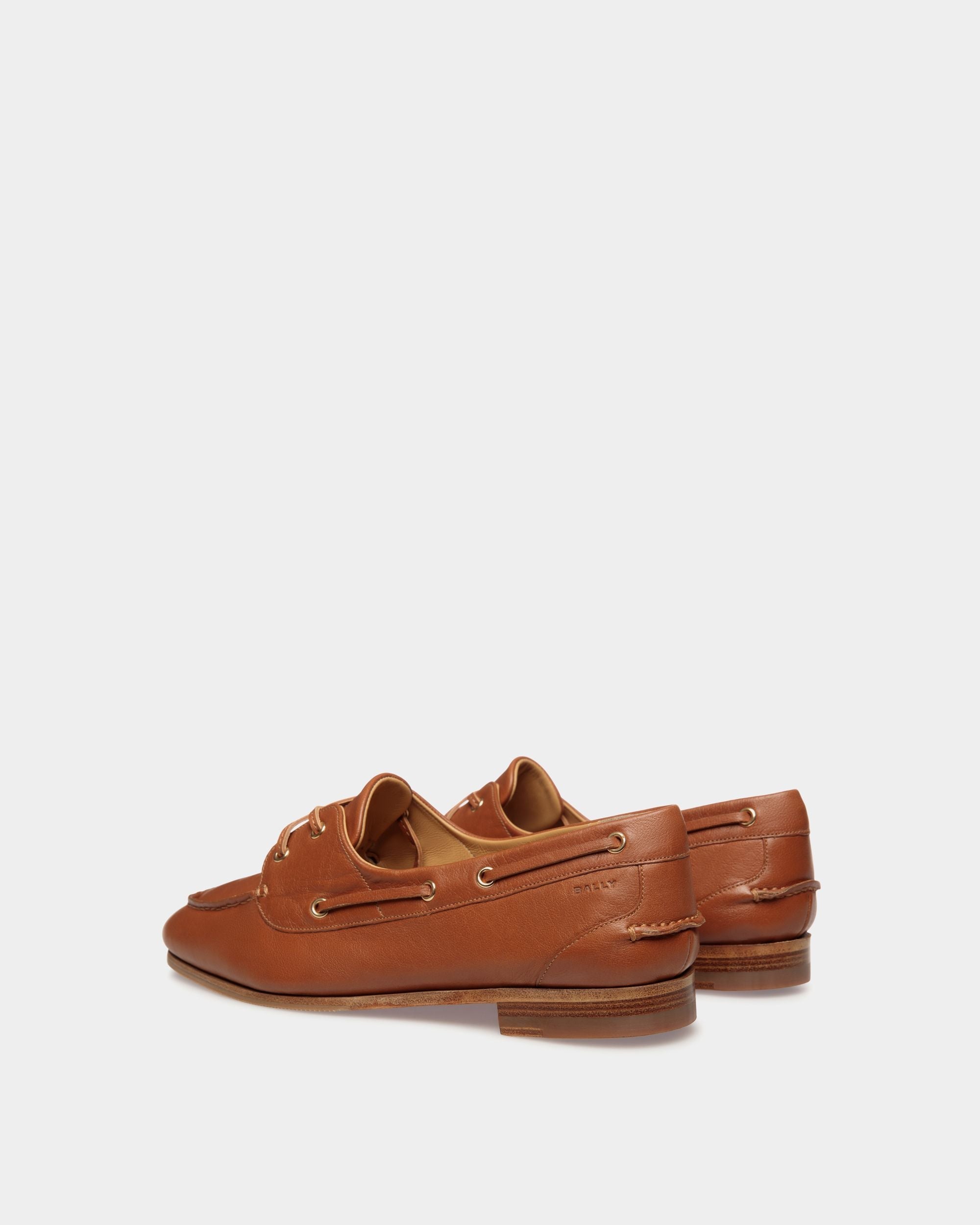Bally Global - Plume Moccasin in Brown Leather - Brown