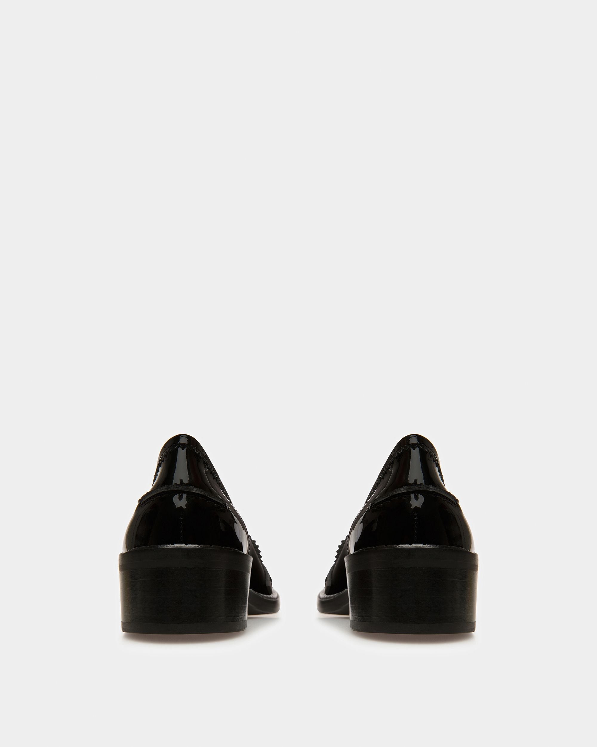 Bally Global - Elly Leather Moccasins In Black - Black