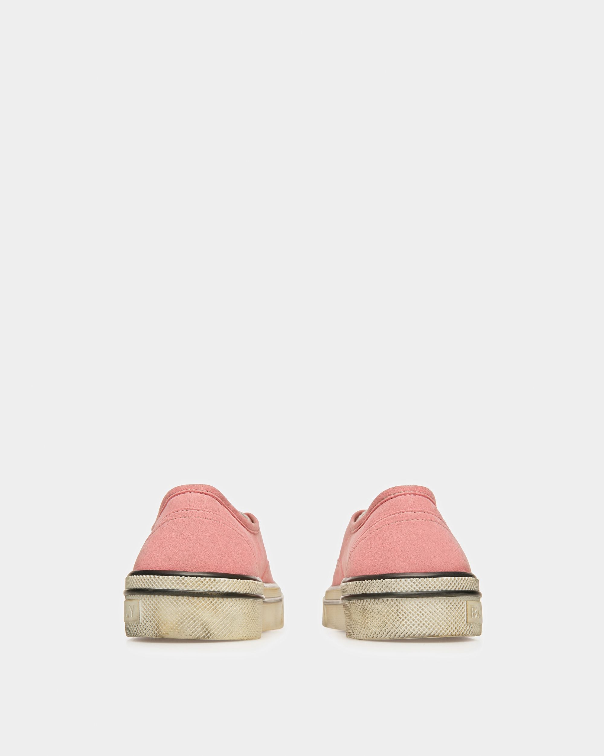 Bally Global - Santa Ana Sneaker In Suede - Pink