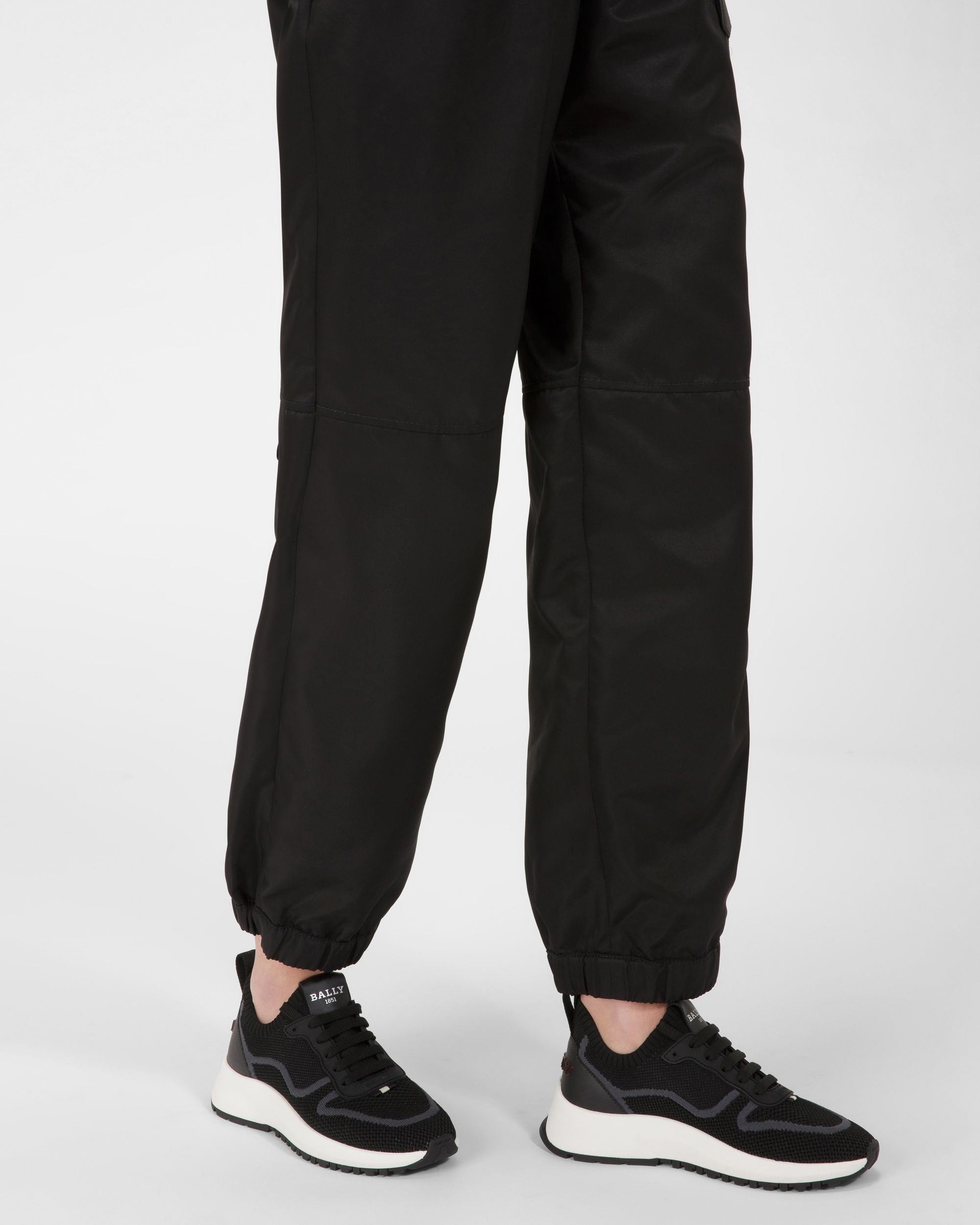 Bally Global - Davyn Sneakers En Mélange De Polyester Noir - Noir