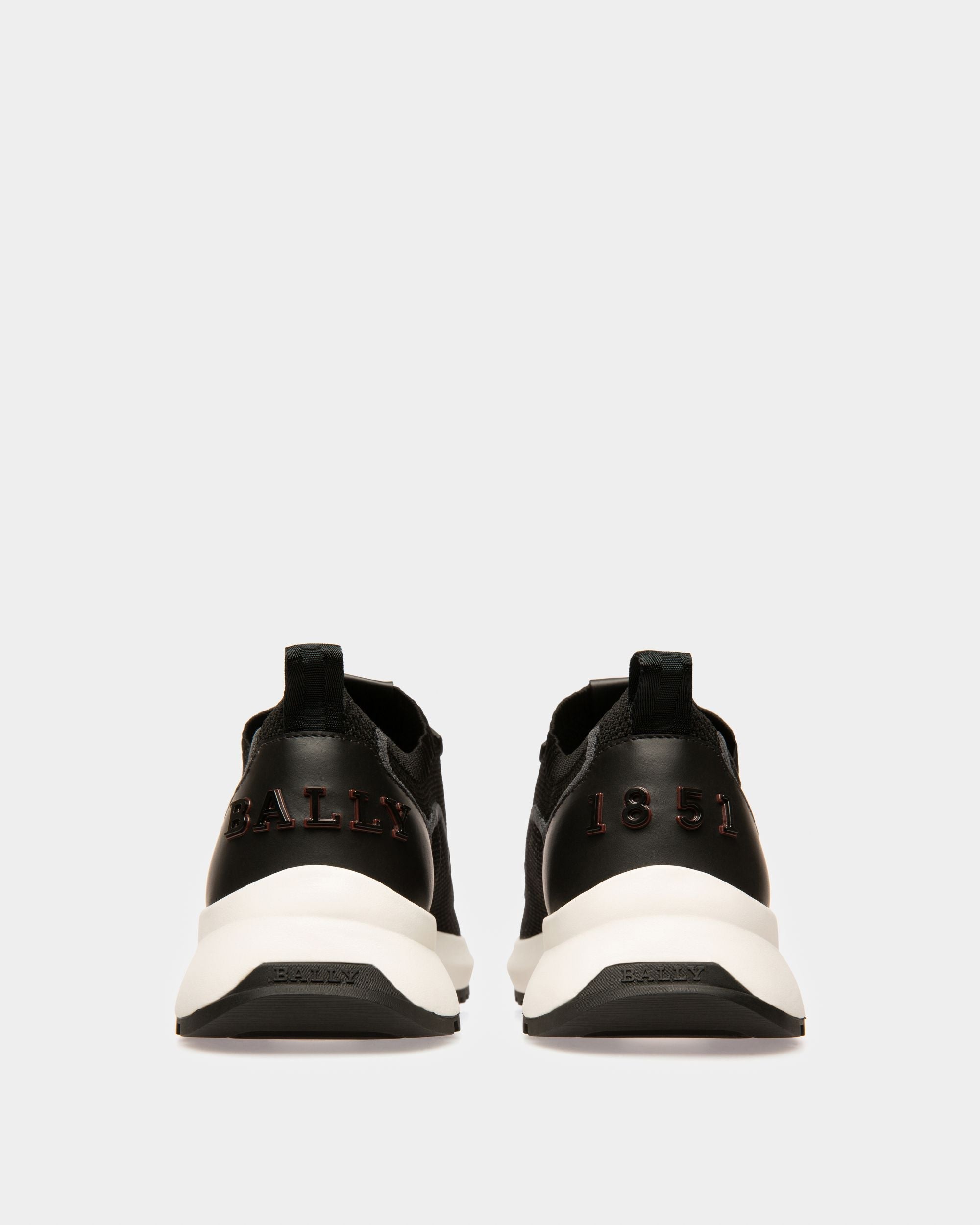 Bally Global - Davyn Sneakers En Mélange De Polyester Noir - Noir