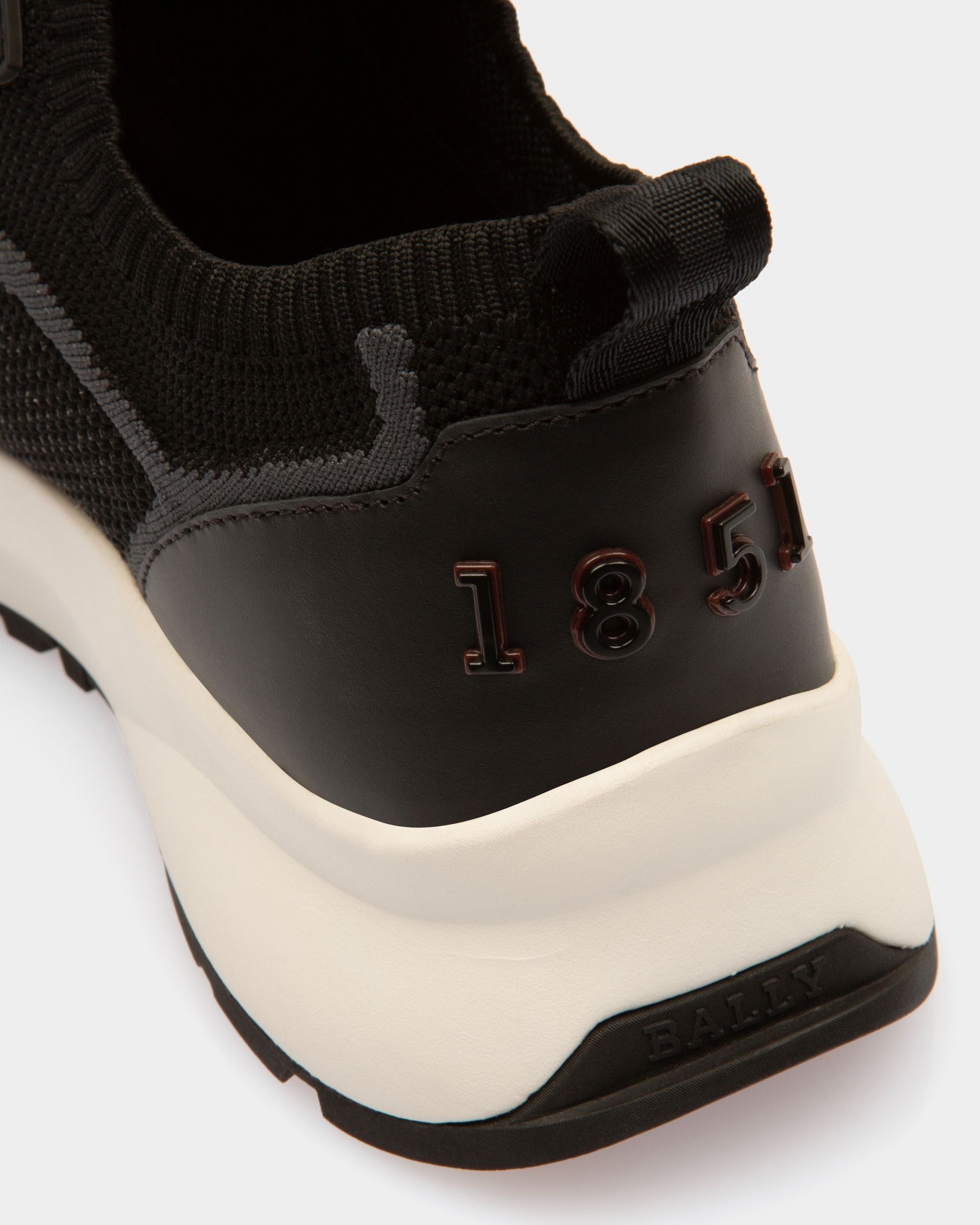 Bally Global - Davyn Sneakers En Mélange De Polyester Noir - Noir