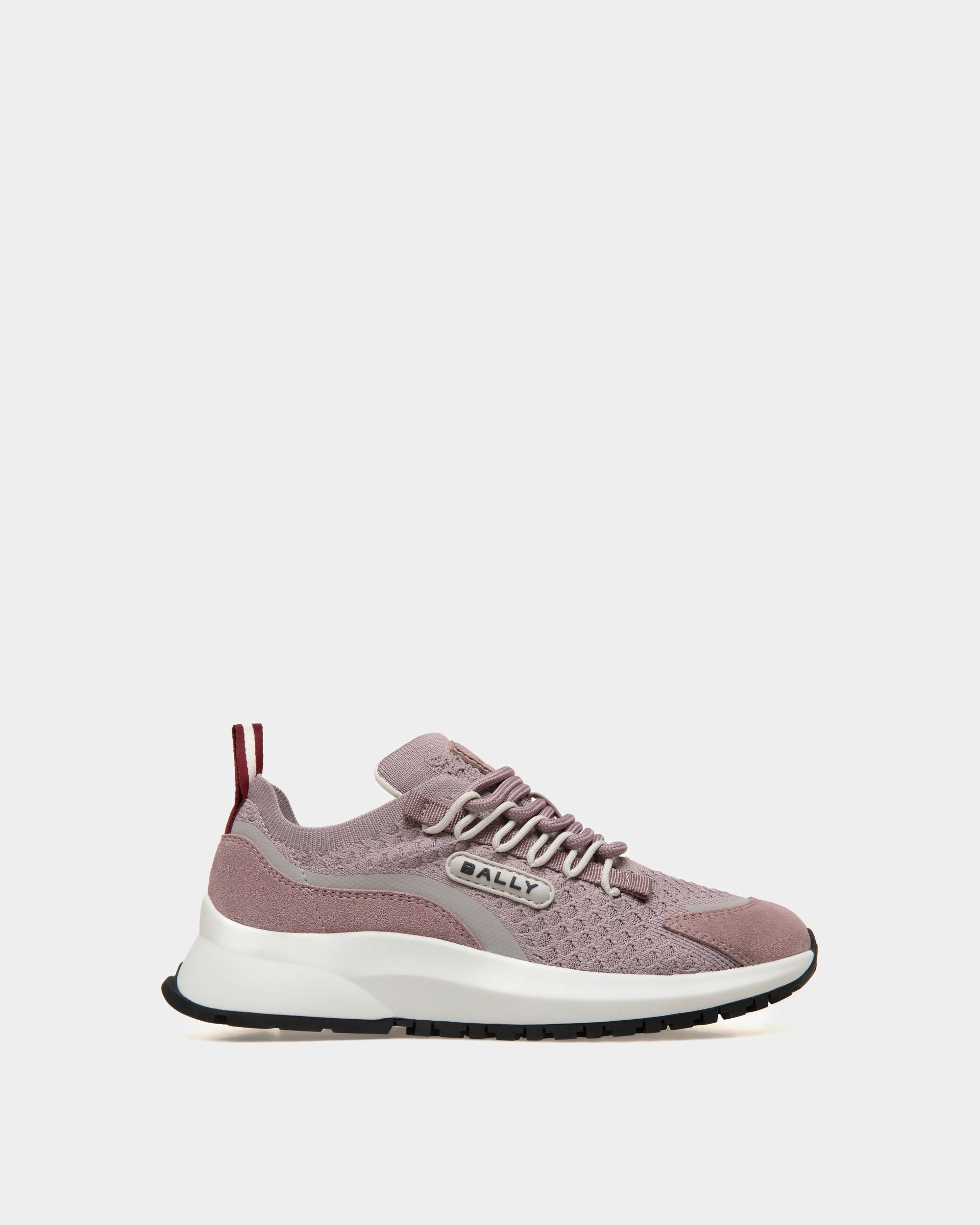 Bally Global - Outline Low-top Sneaker in Knit Fabric - Pink