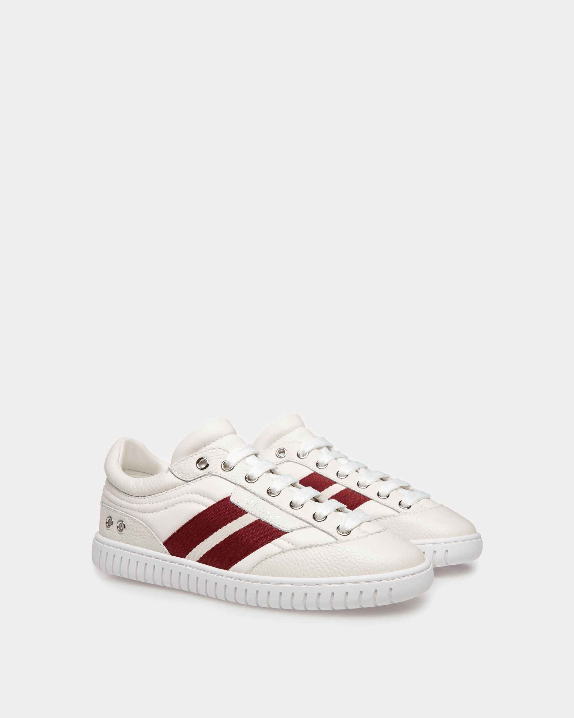 Bally Global - Player Sneaker In White Leather - White