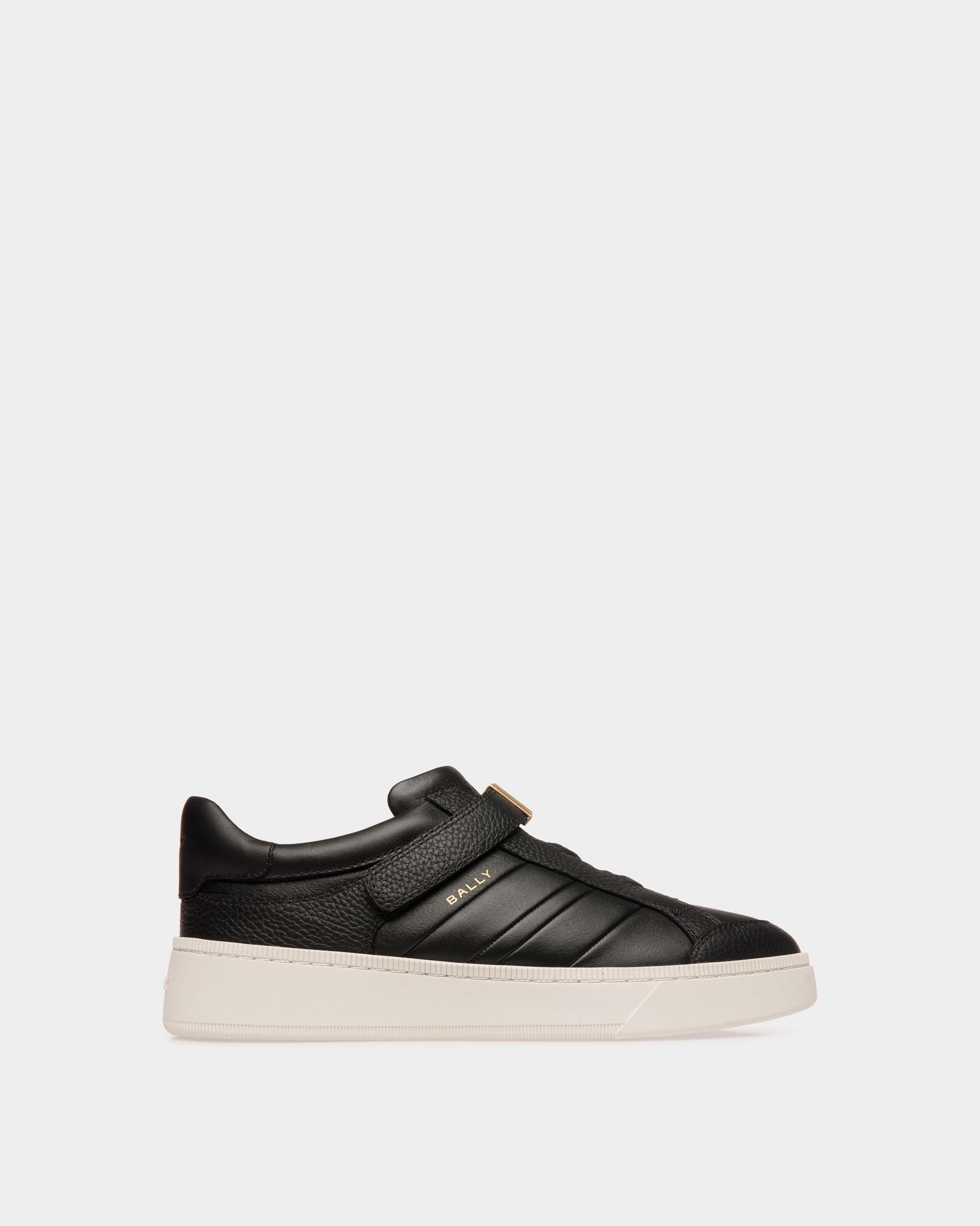 Bally Global - Sneaker Raise En Cuir Noir - Noir