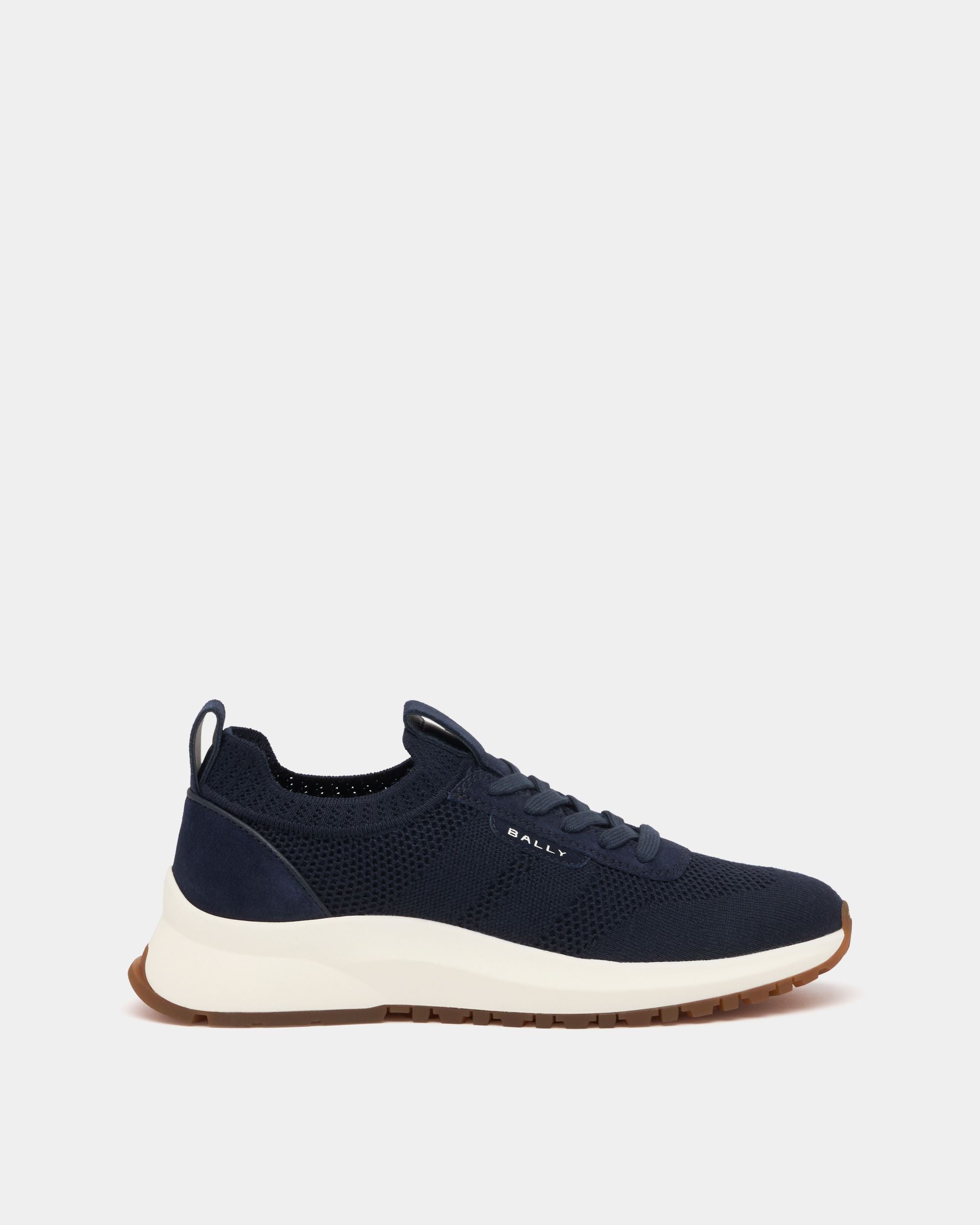Bally Global - Zapatilla Outline De Tela Navy Blue - Azul