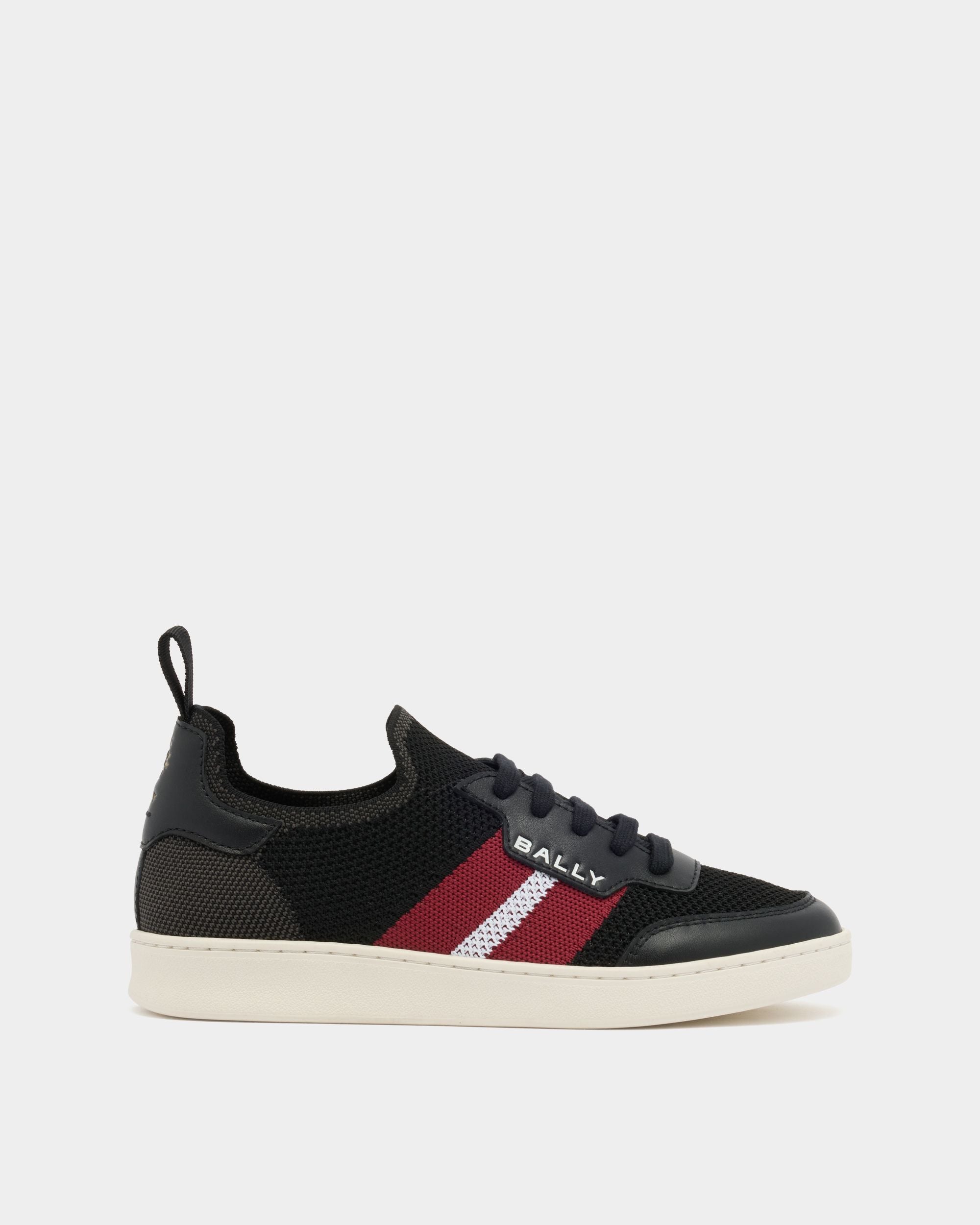 Bally Global - Zapatilla Tennis De Tejido Negro - Negro