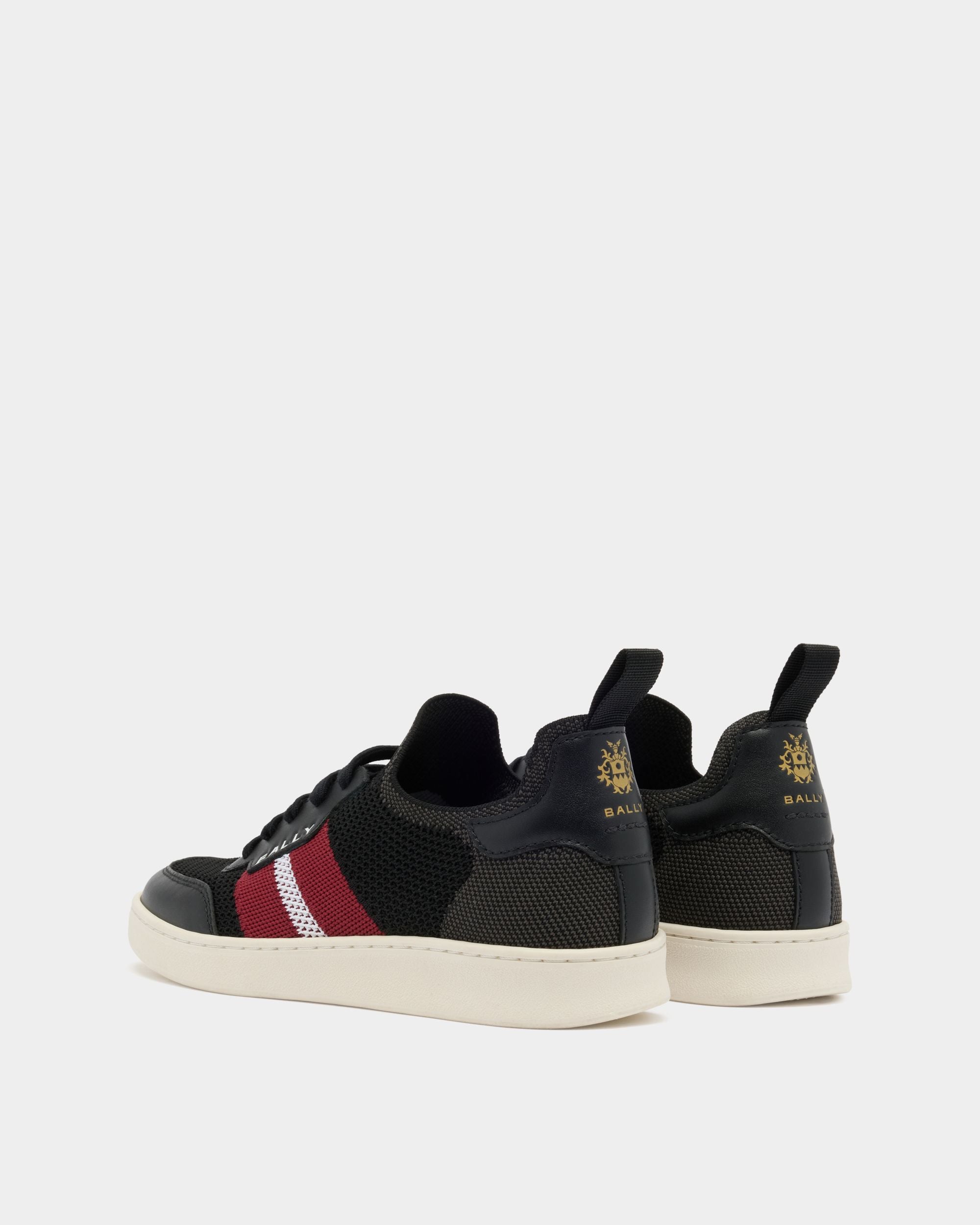 Bally Global - Zapatilla Tennis De Tejido Negro - Negro