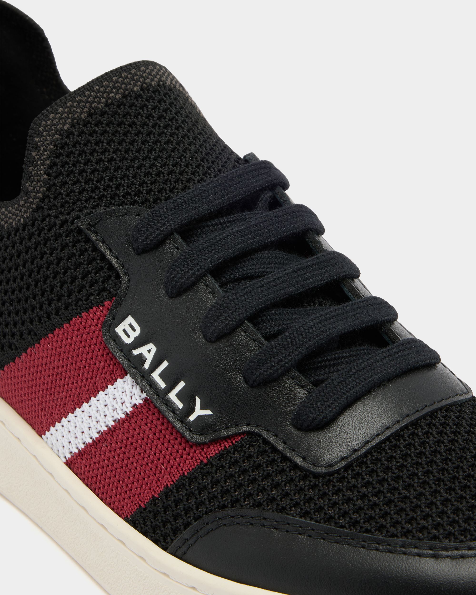 Bally Global - Zapatilla Tennis De Tejido Negro - Negro