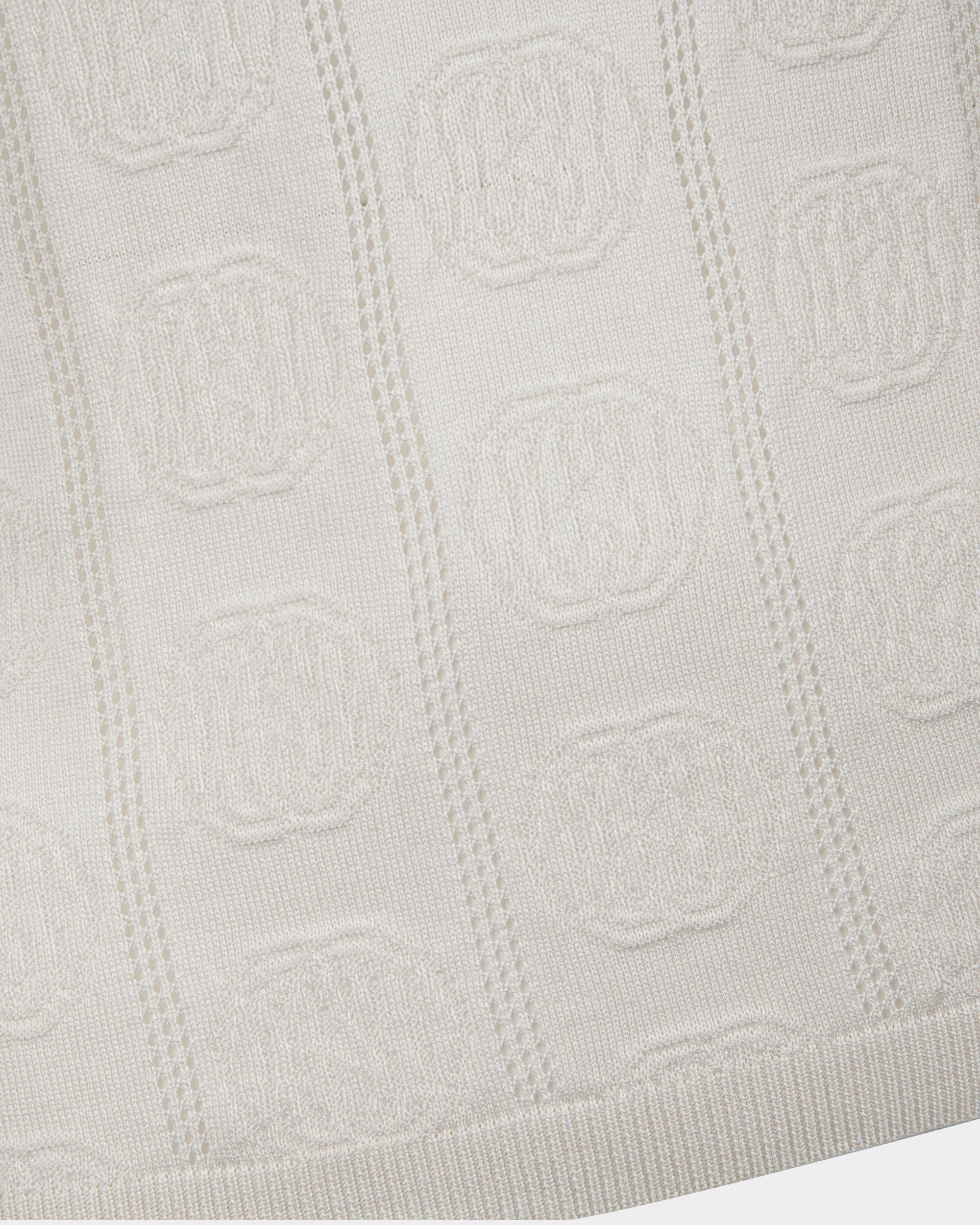 Bally Global - Crewneck Top In A Beige Silk Blend - Beige