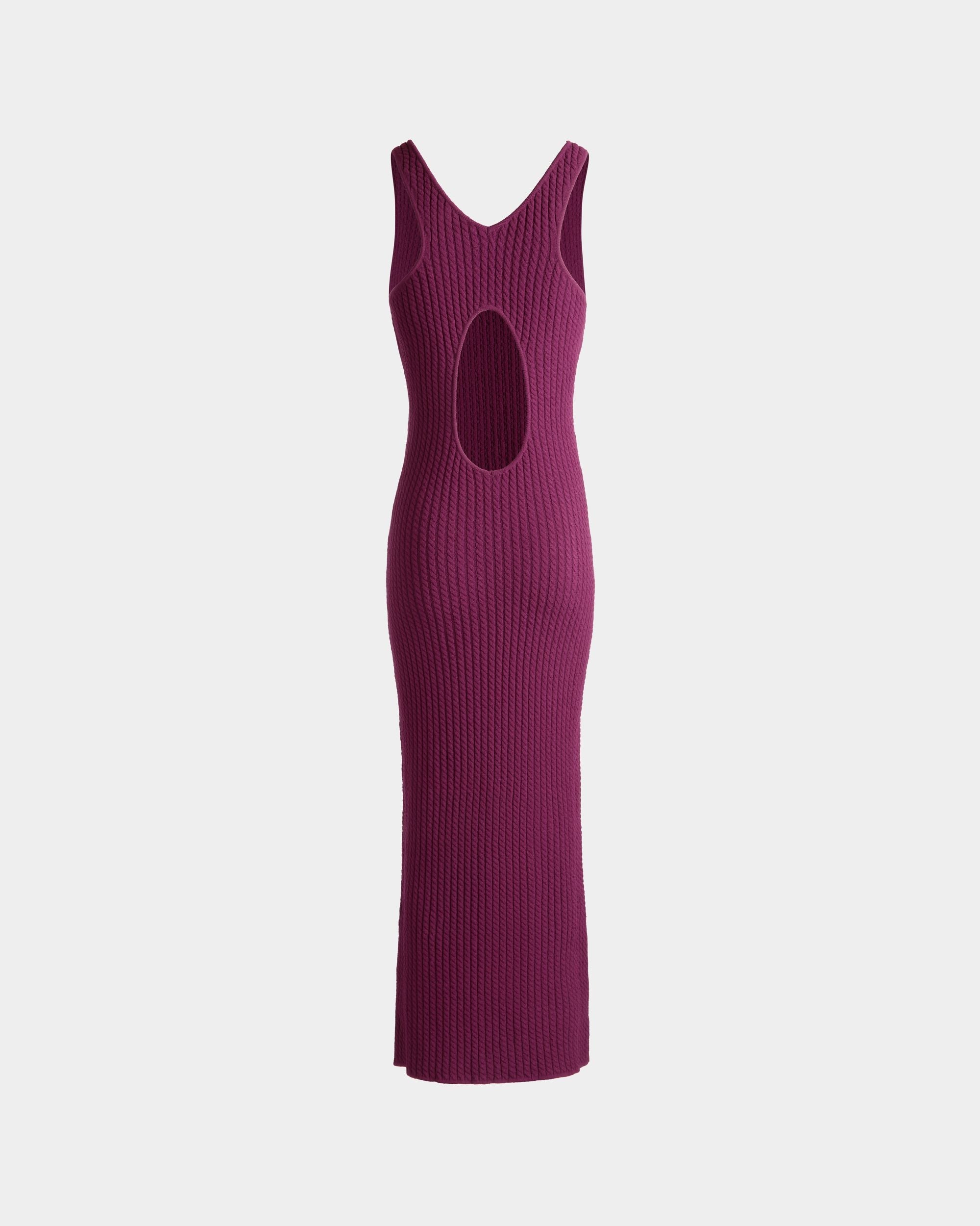 Bally Global - Pink Knit Midi Dress - Pink