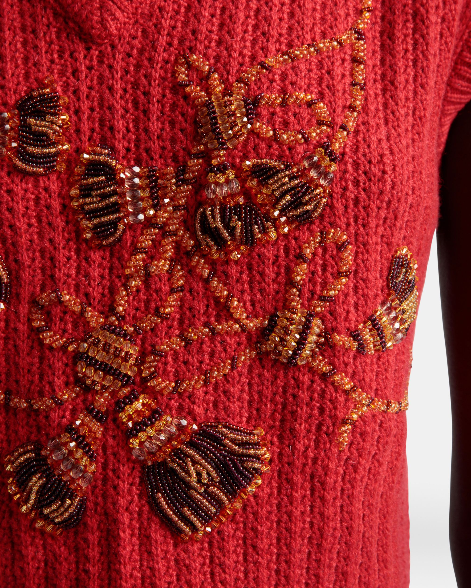 Bally Global - Vest In Red Cashmere - Red
