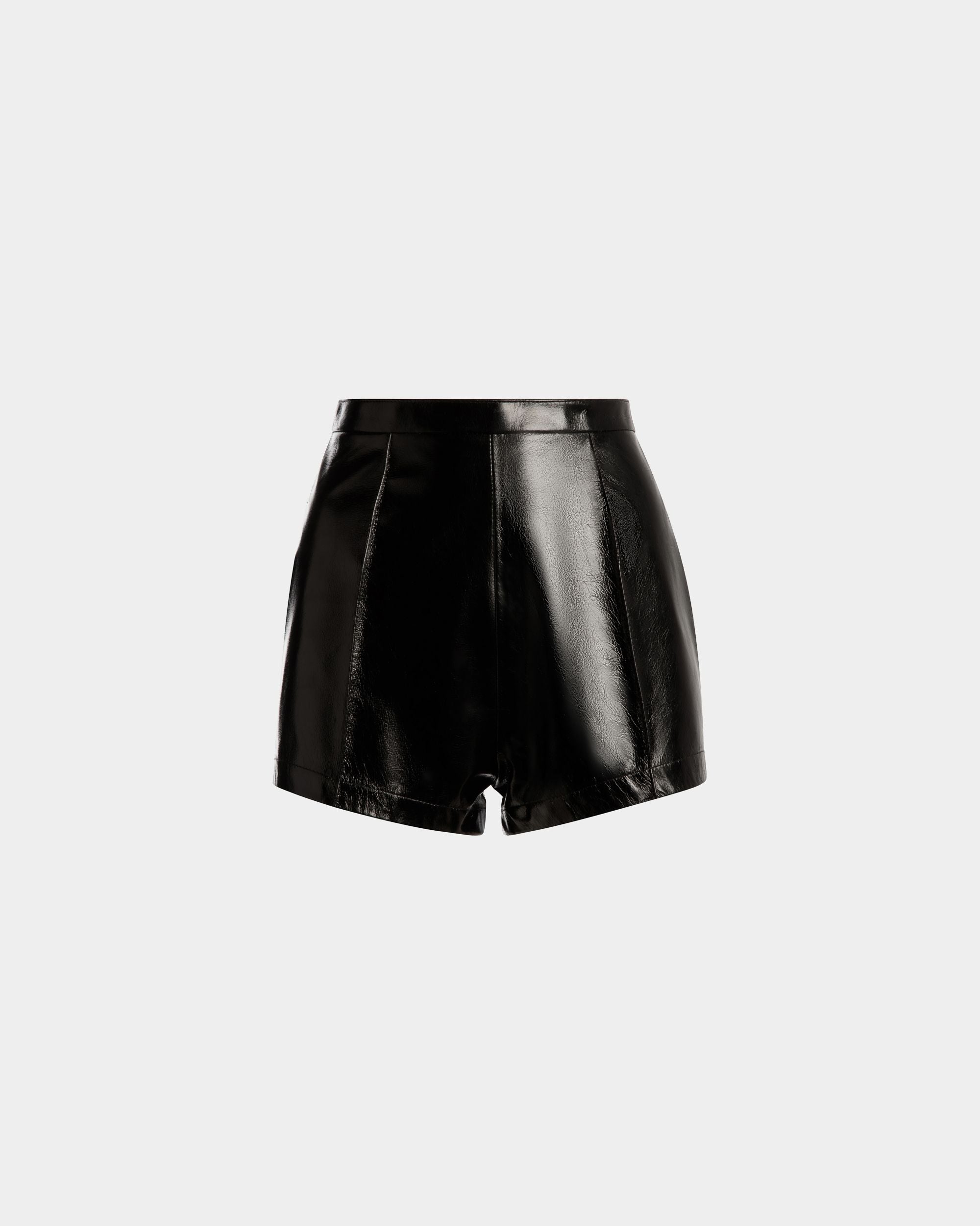Bally Global - Shorts in Black Leather - Black