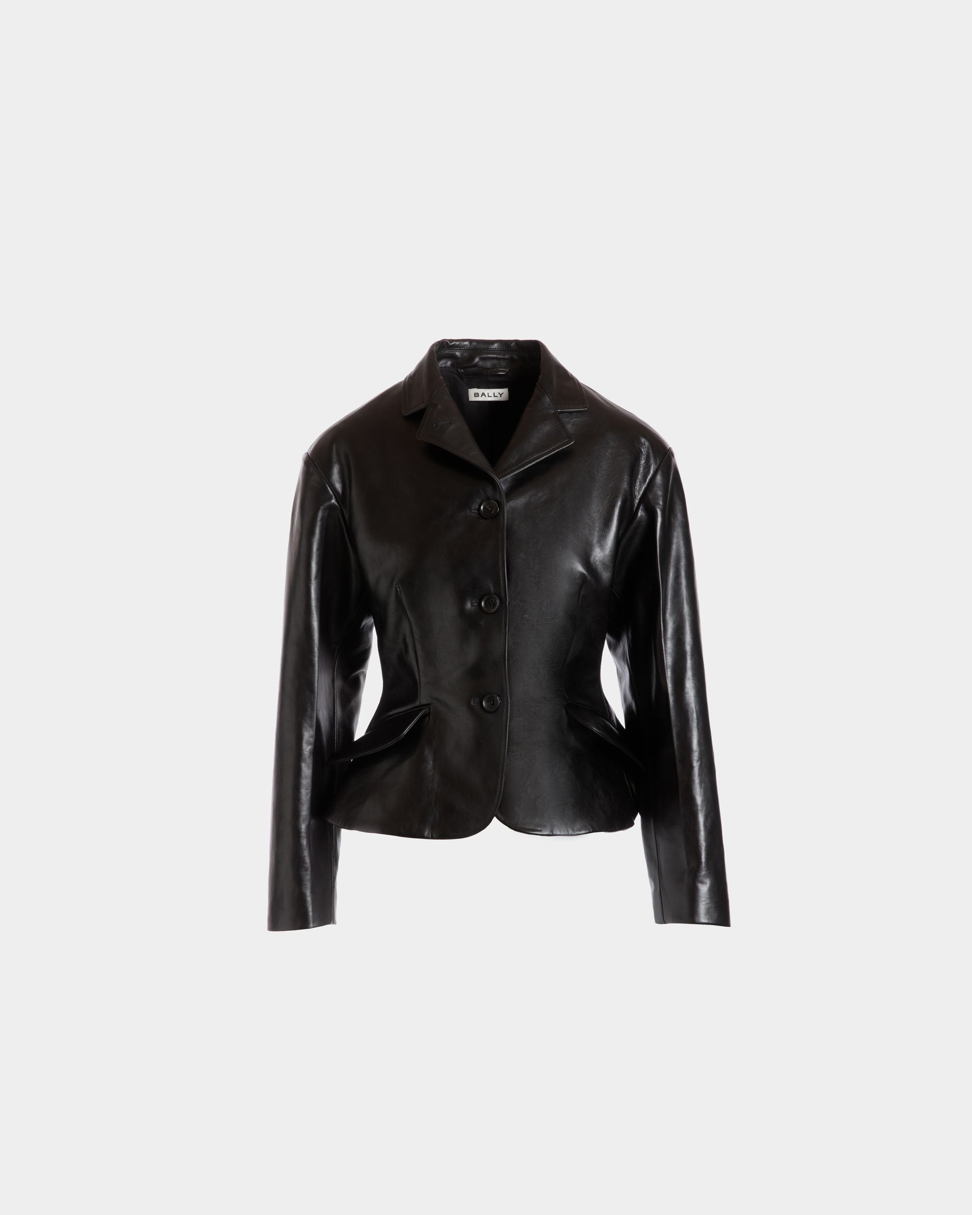 Bally Global - Blazer in Black Leather - Black