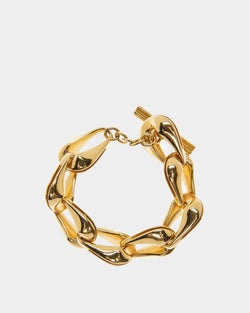 Chunky Chain Bracelet In Yellow-Gold