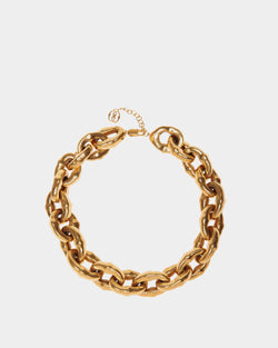 Ras-De-Cou Chain En Or Martelé