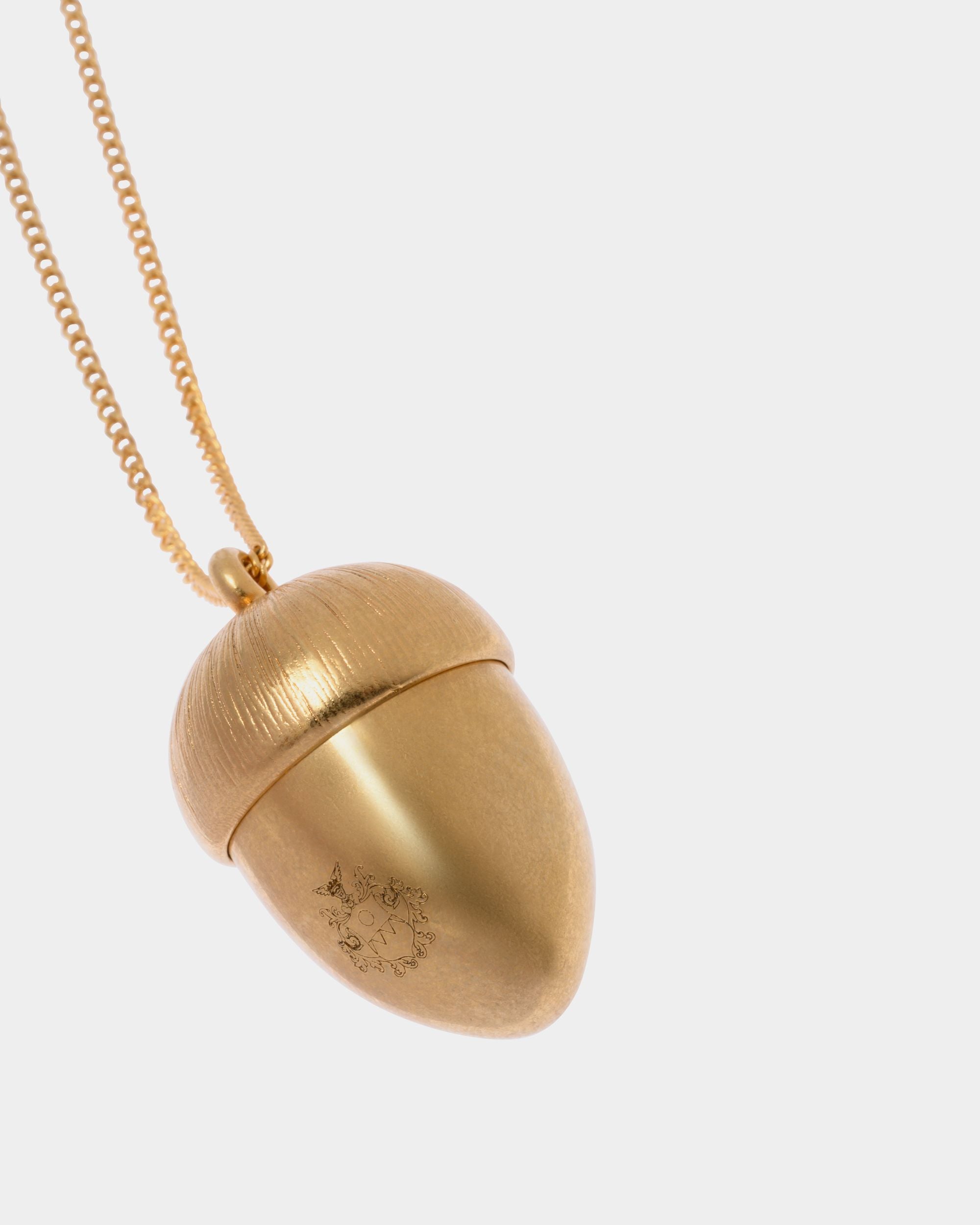 Bally Global - Collar Swissness De Eco Brass En Oro - Oro