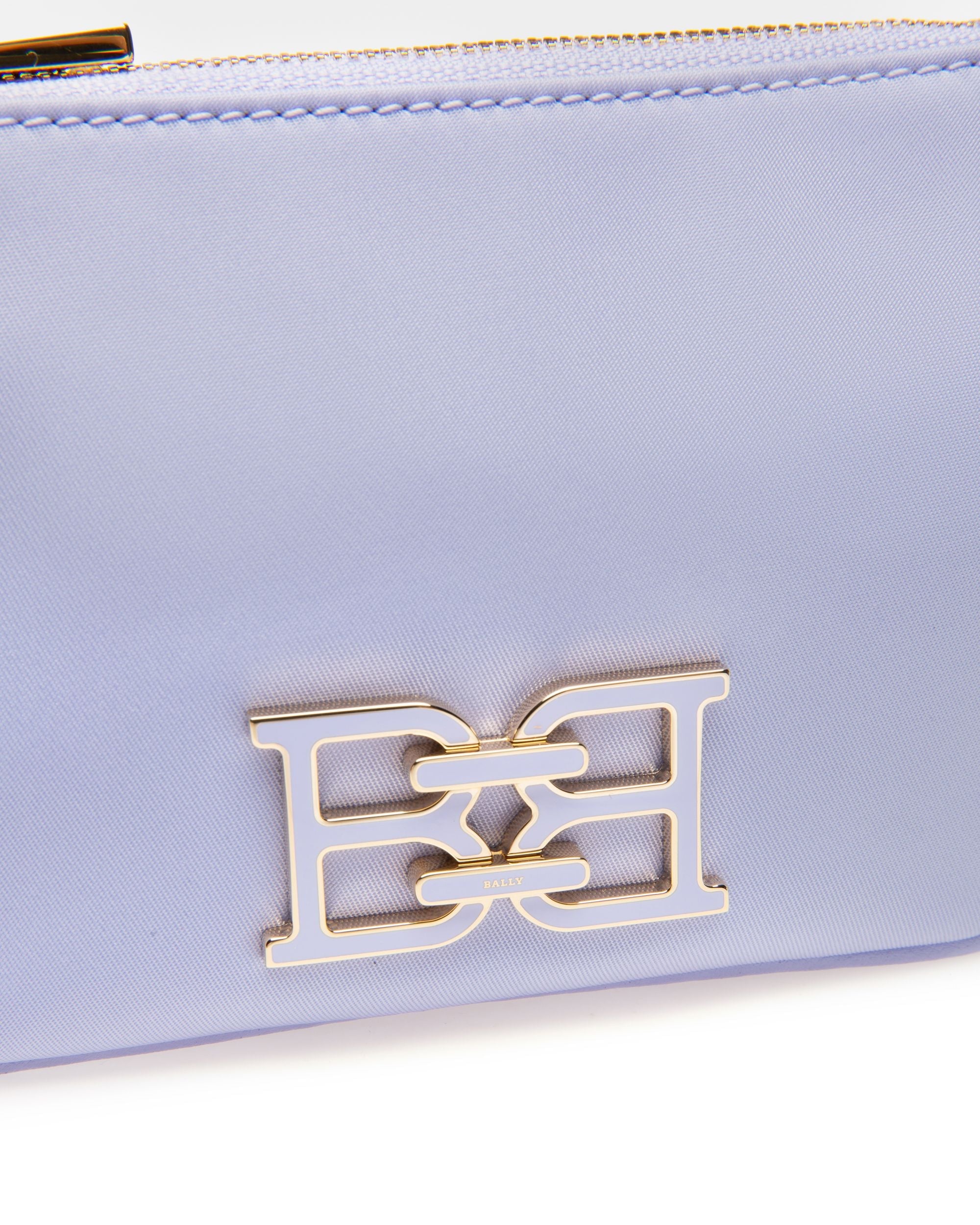 Bally Global - Evod Recycled Nylon And Leather Wallet In Lilac - Purple