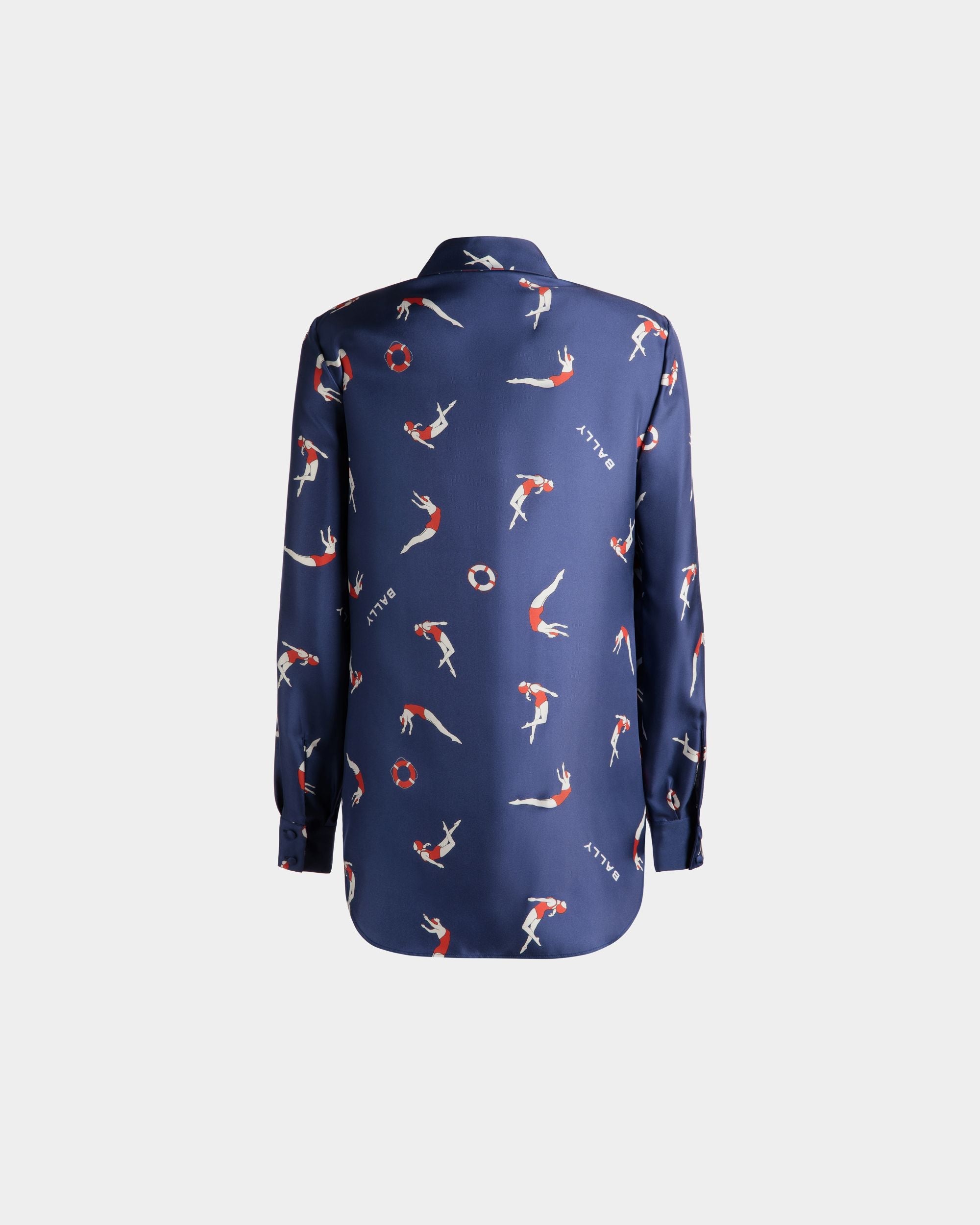 Bally Global - Chemisier En Soie Imprimée - Multicolore