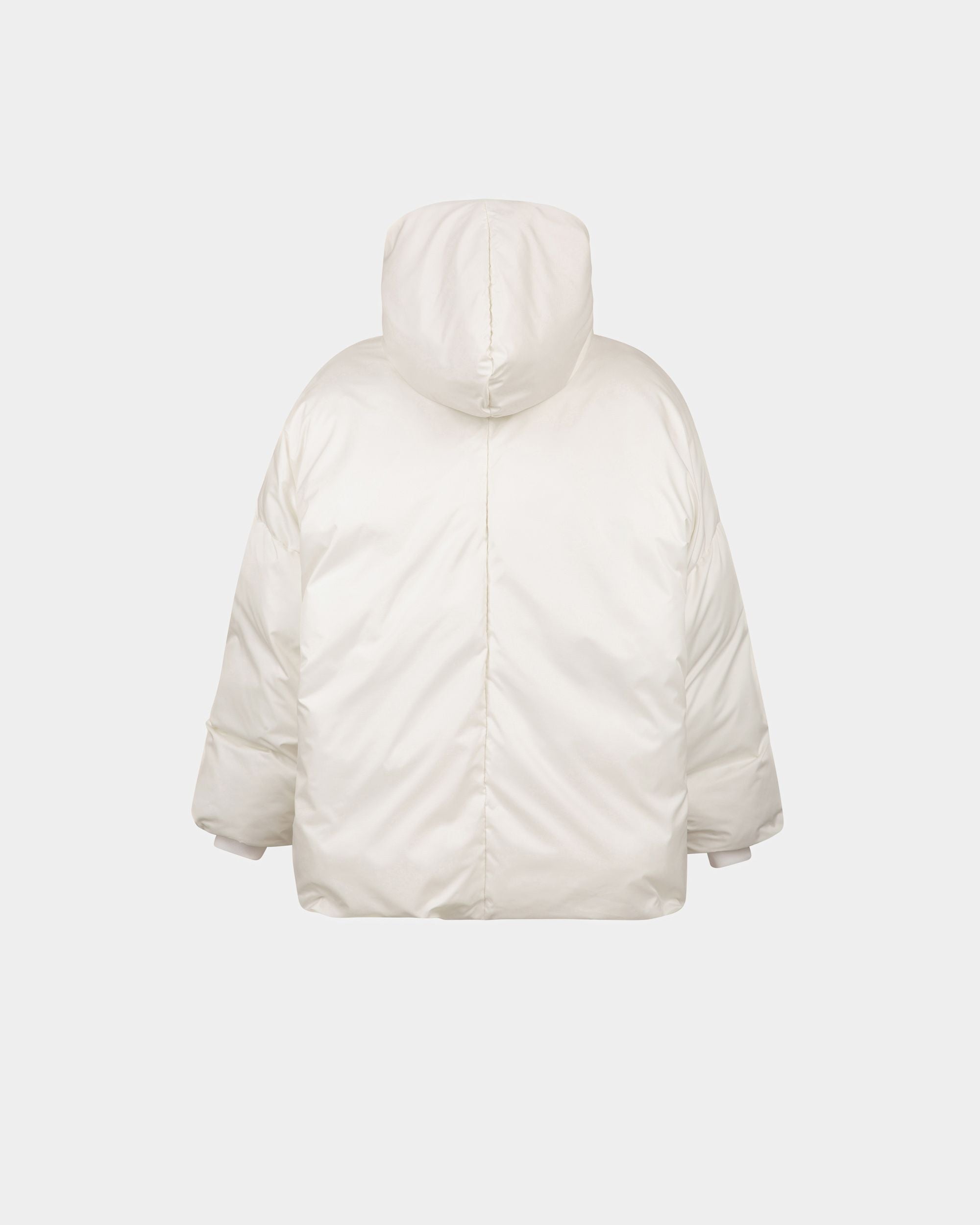 Bally Global - Plumífero De Nailon En Blanco - Blanco