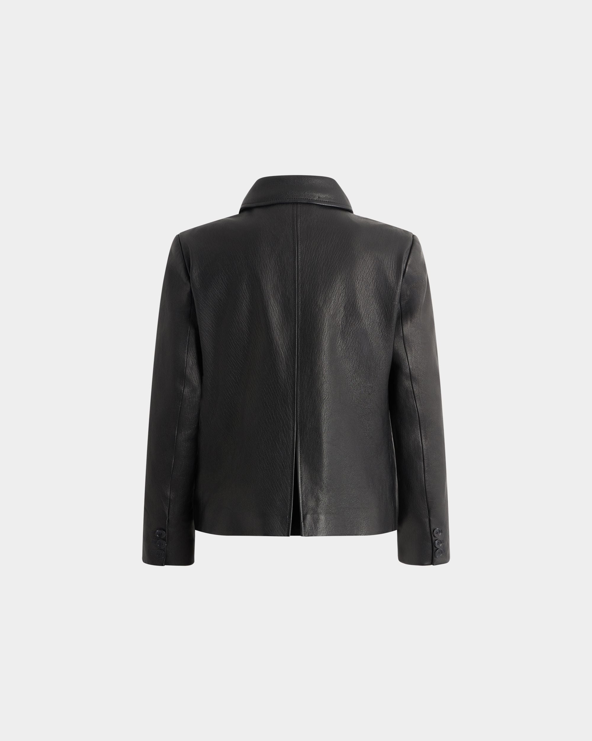 Bally Global - Blazer in Black Leather - Black