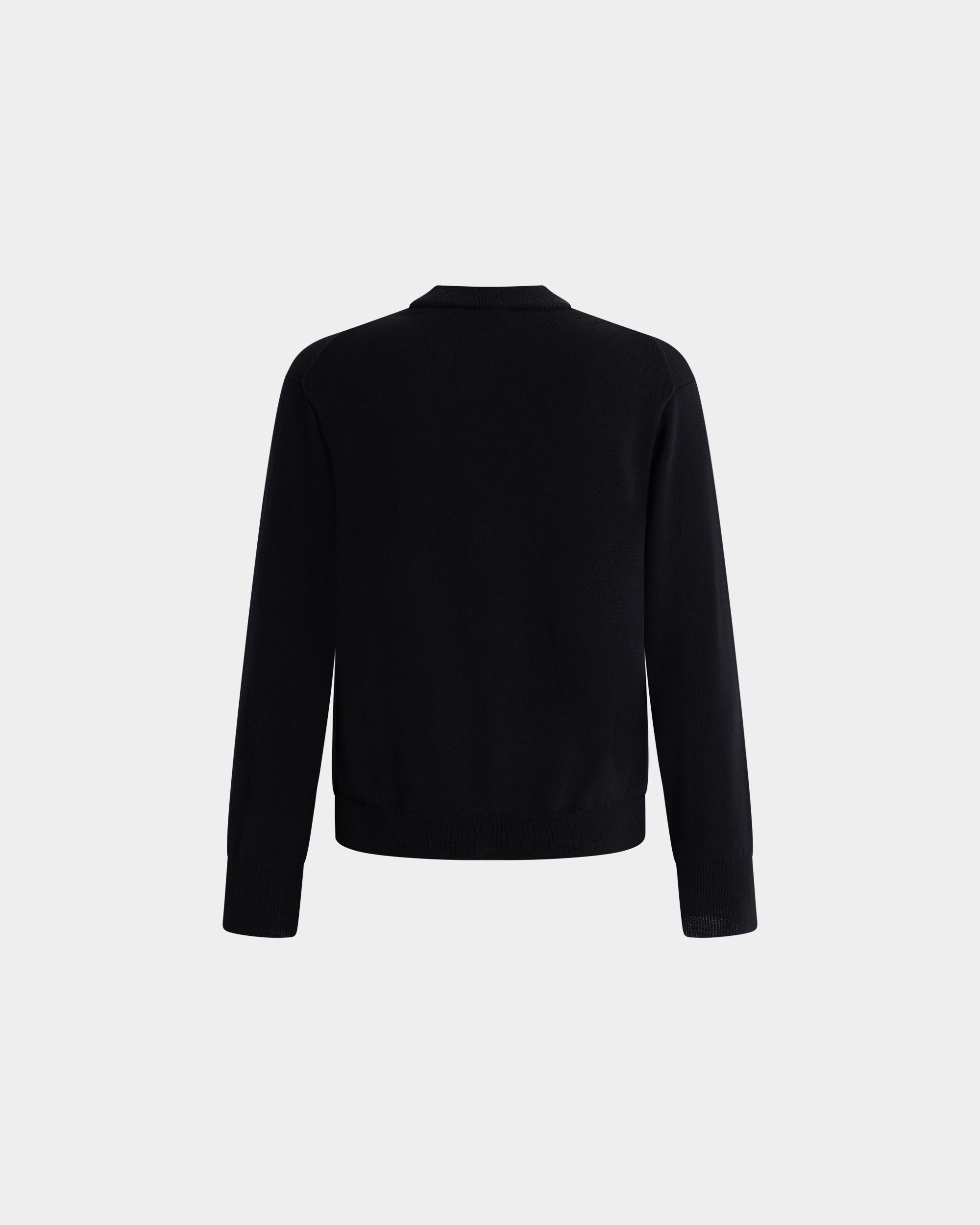 Bally Global - Cardigan in Black Wool - Black