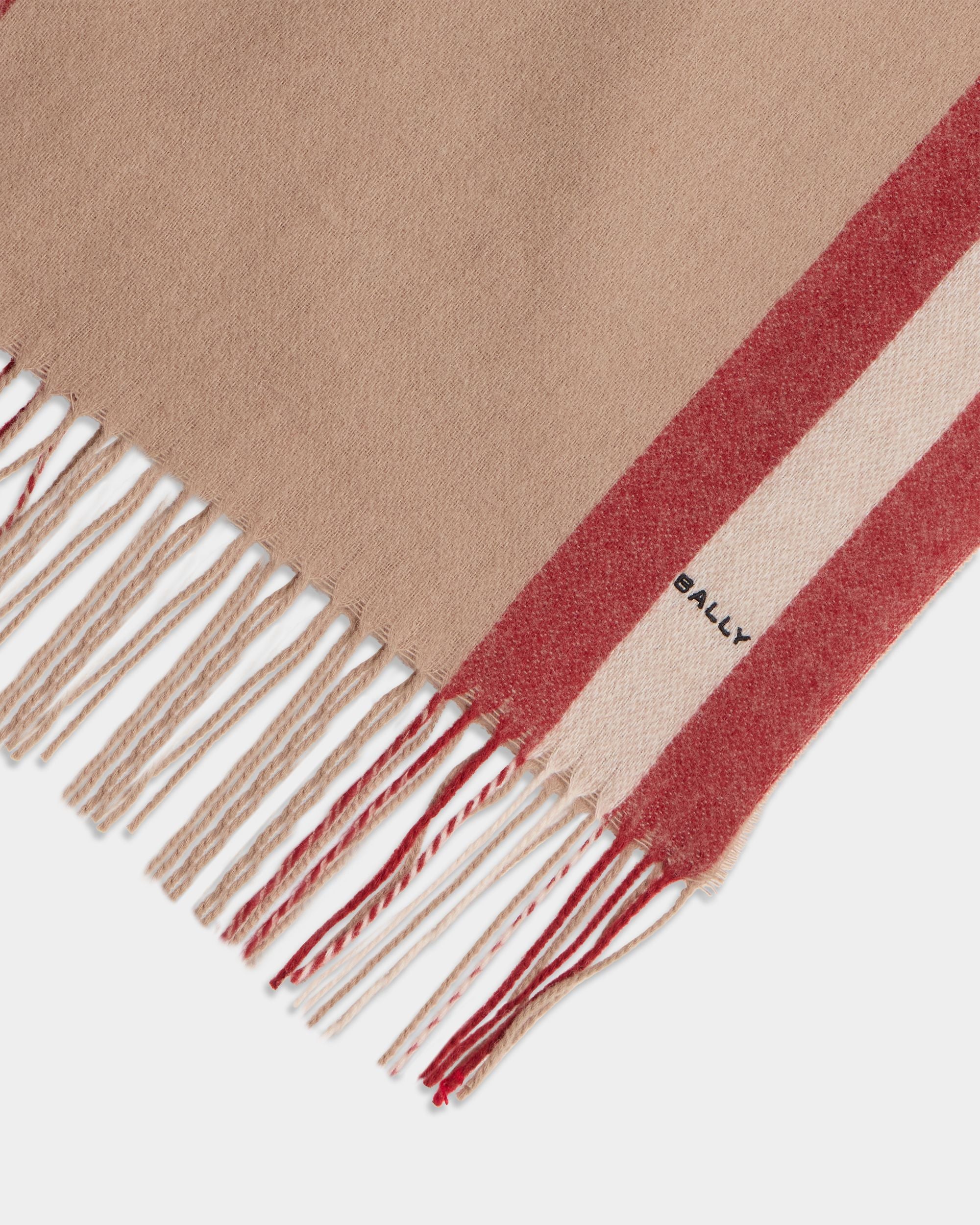Bally Global - Scarf in Camel Wool - Beige
