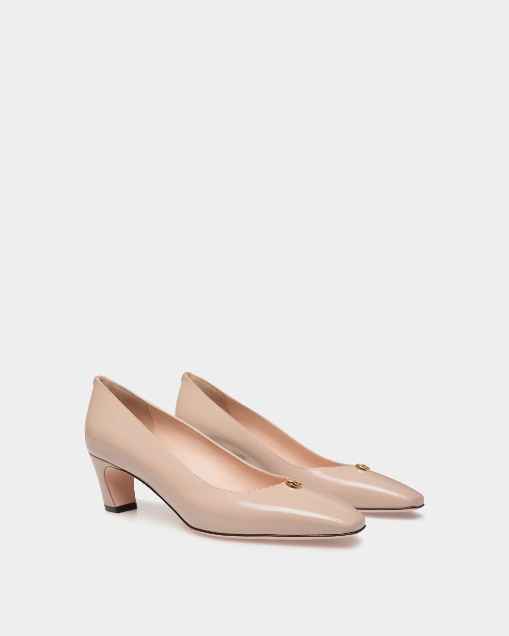 Bally Global - Sylt Pump In Light Beige Brushed Leather - Beige