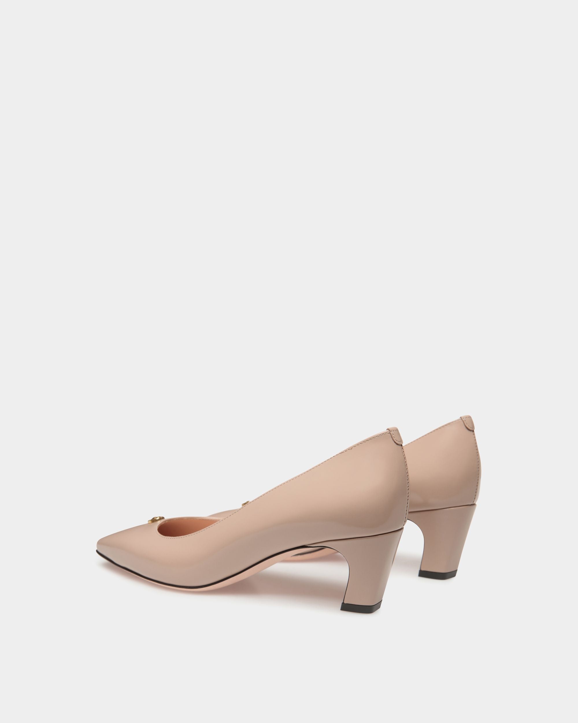 Bally Global - Sylt Pump In Light Beige Brushed Leather - Beige