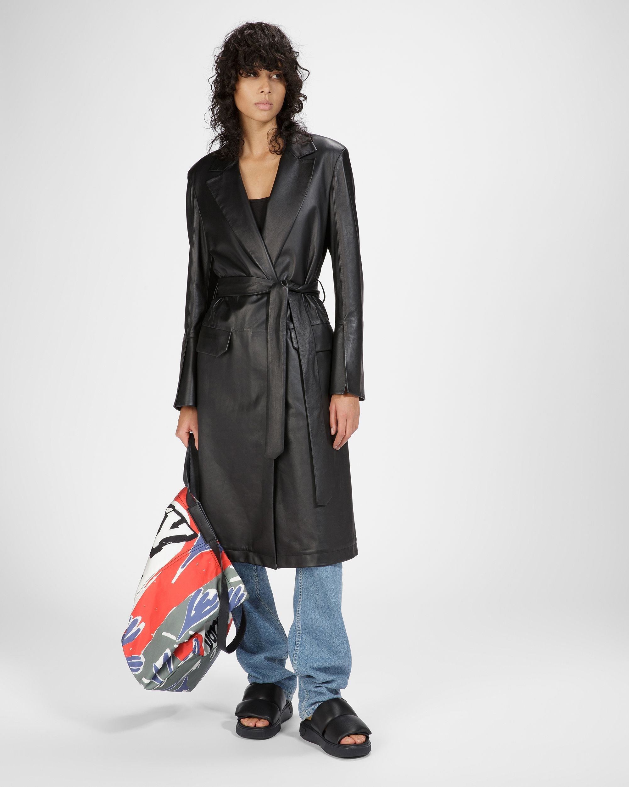 Bally Global - Joey-W Sandales En Cuir Noir - Noir