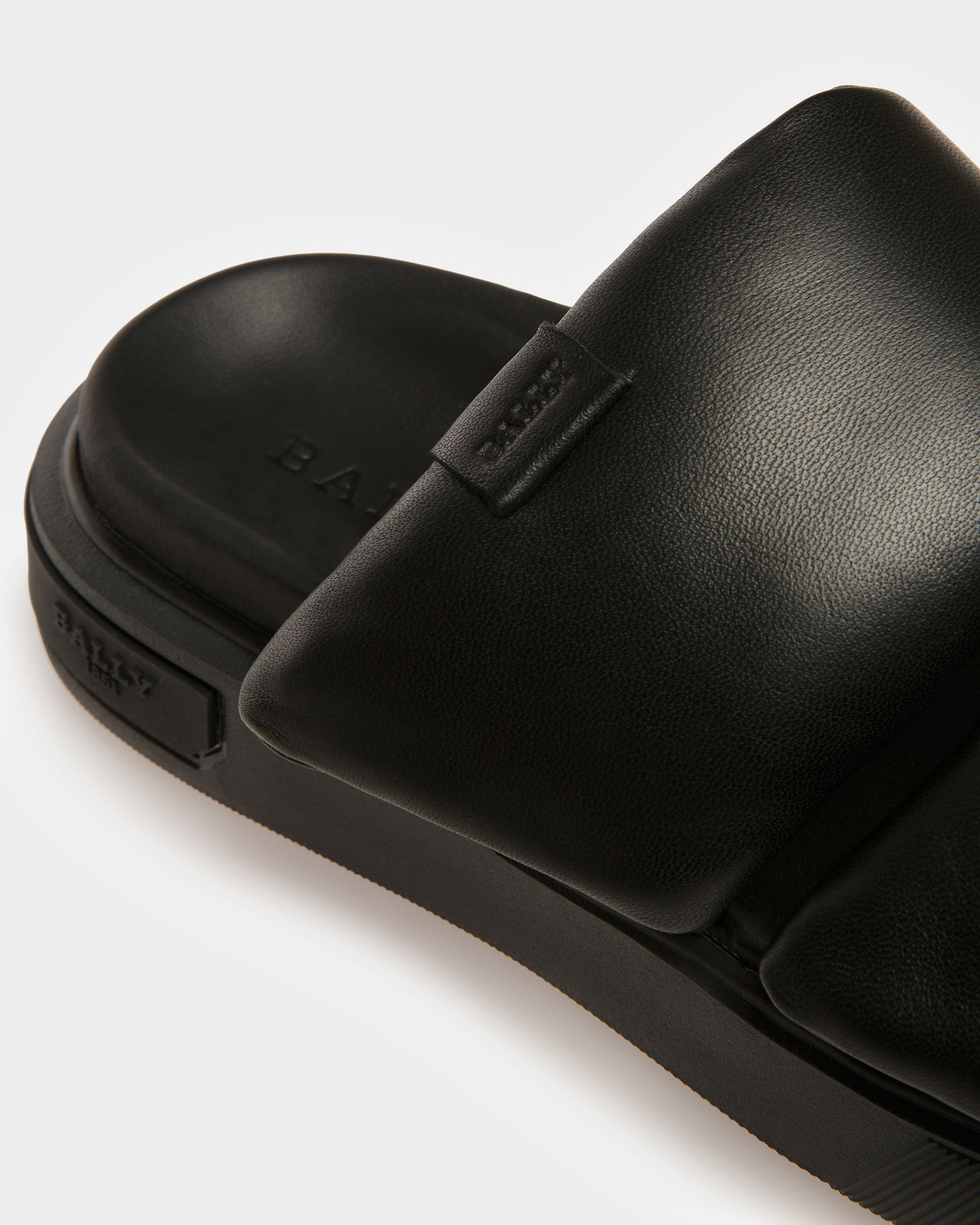 Bally Global - Joey-W Sandales En Cuir Noir - Noir