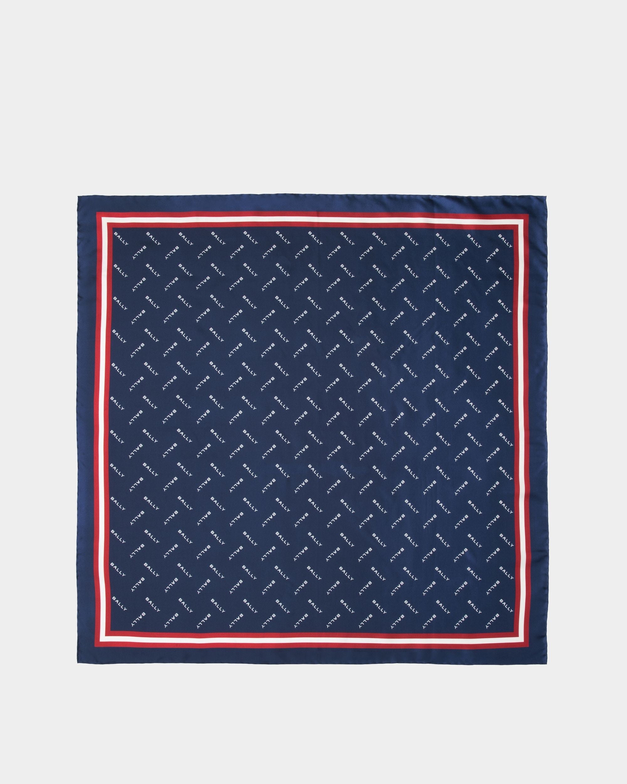 Bally Global - Scarf in Blue Silk - Blue