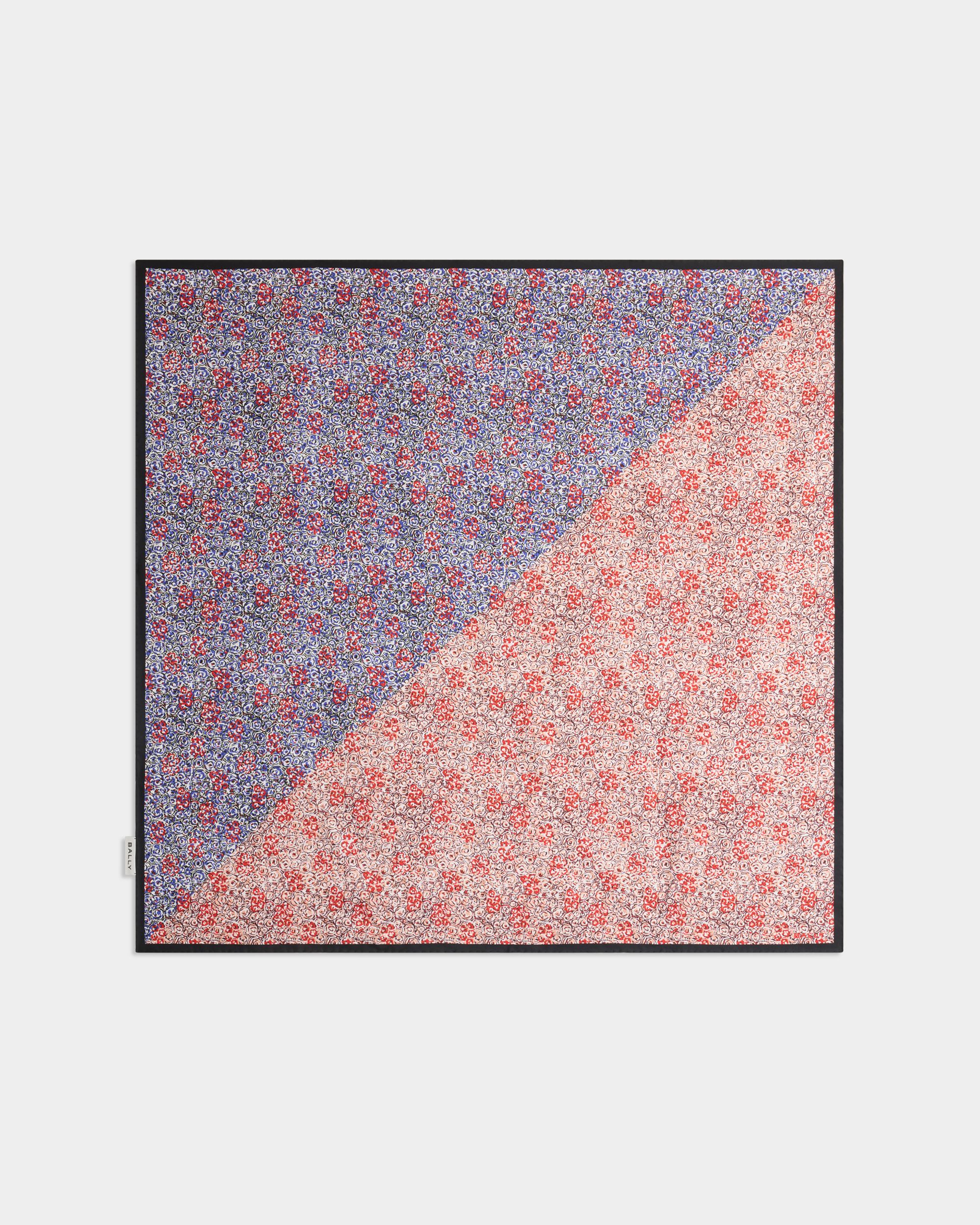 Bally Global - Silk Scarf in Multicolor Twill - Multicolor