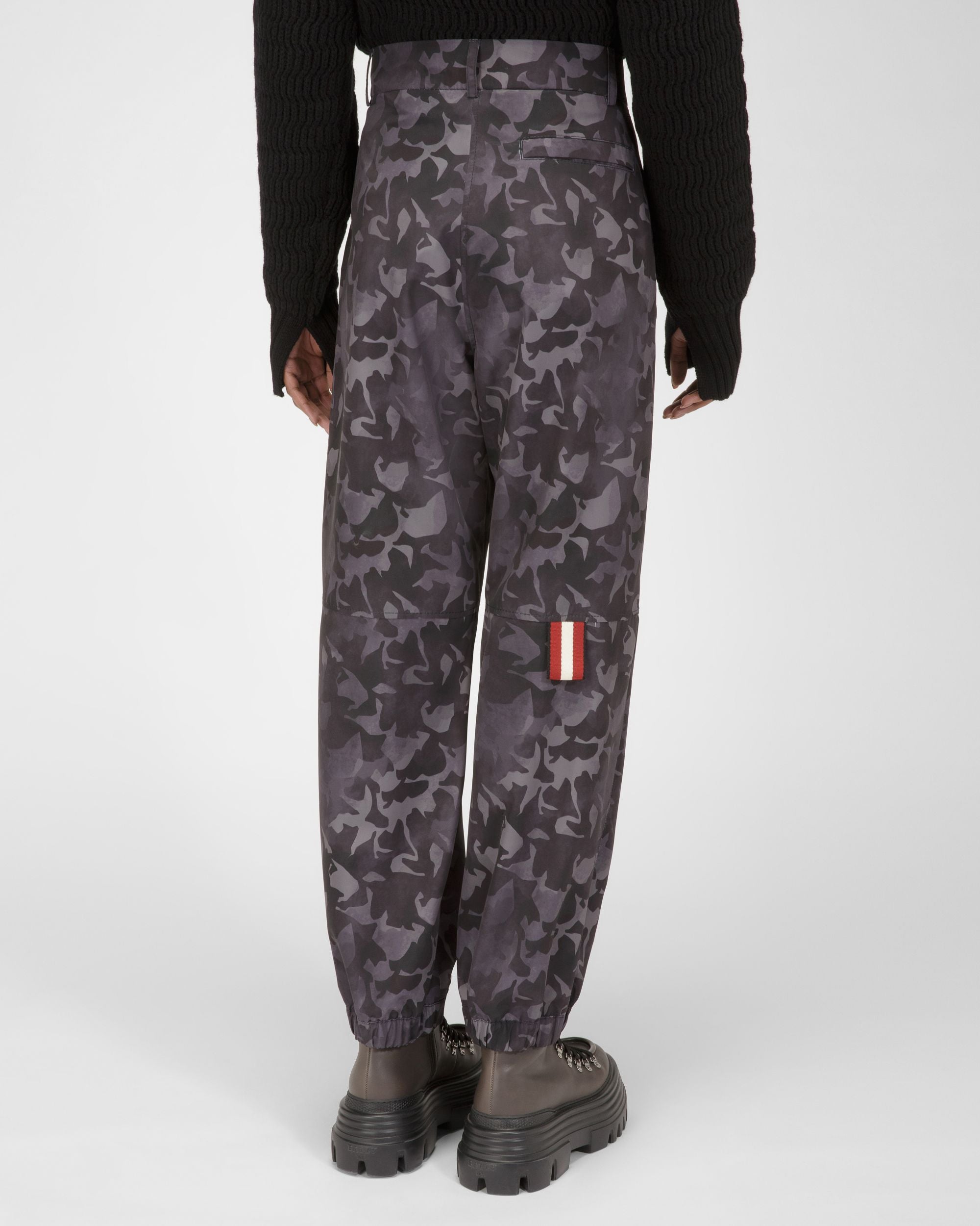 Bally Global - Recycled Nylon Trousers In Black - Black