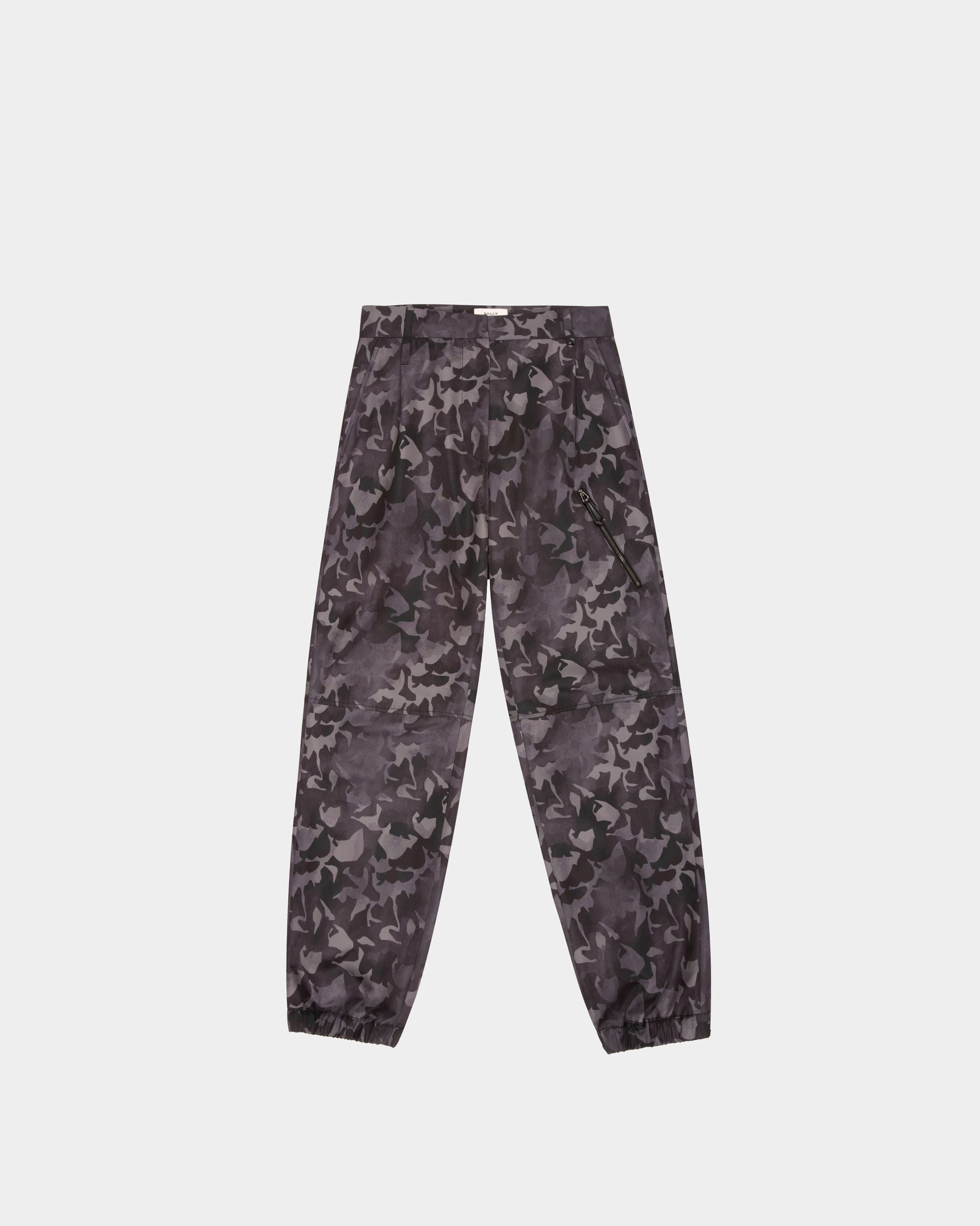 Bally Global - Recycled Nylon Trousers In Black - Black