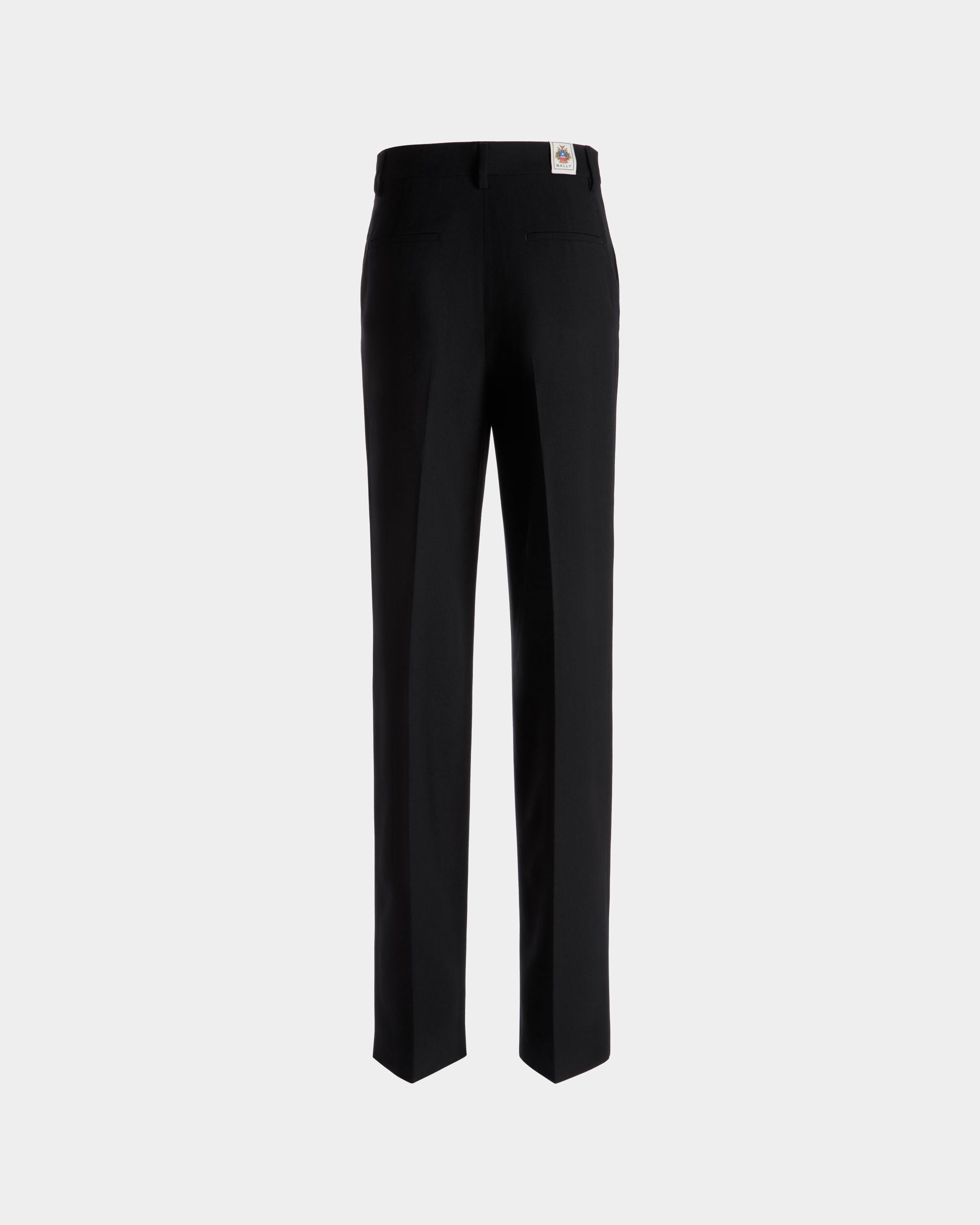 Bally Global - Straight-Leg Pants In Black Wool Blend - Black
