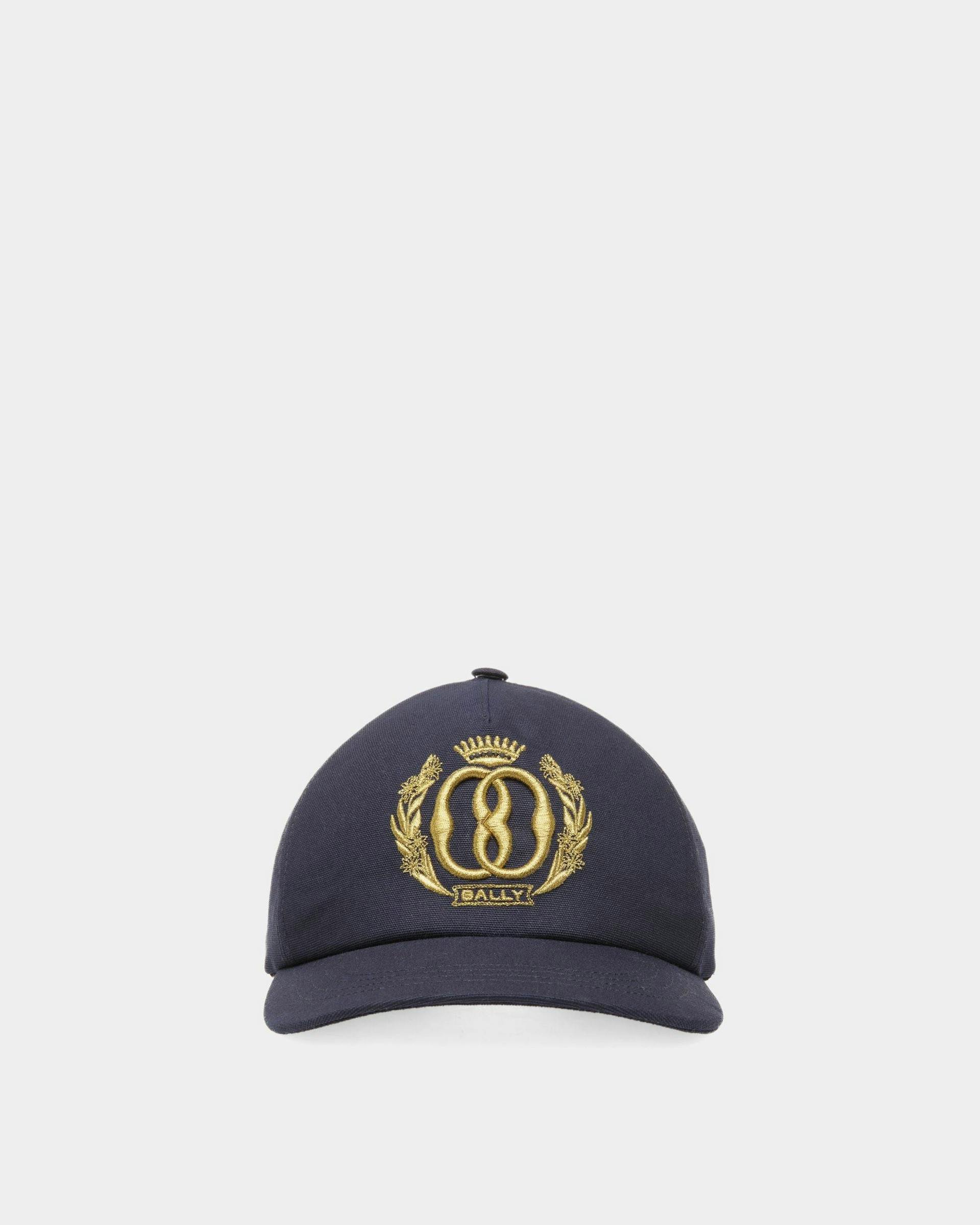 Emblem Baseball Hat | Men's Hat | Midnight Cotton | Bally