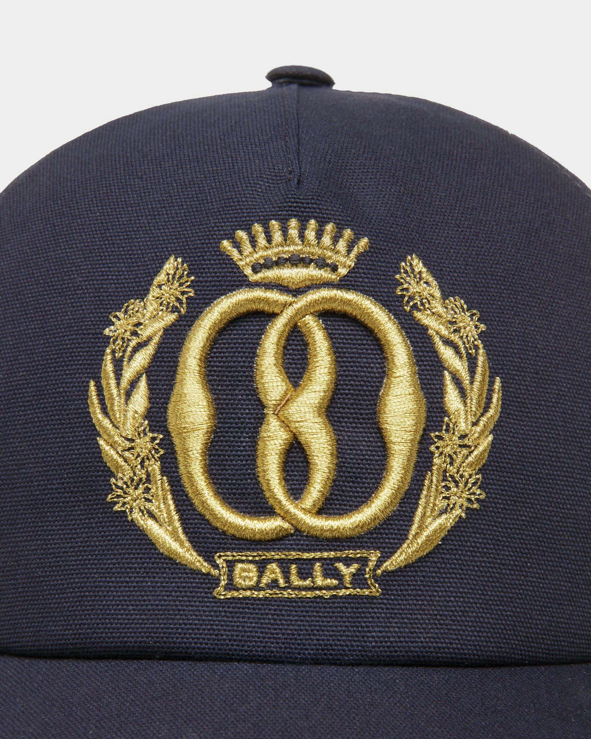 Emblem Baseball Hat | Men's Hat | Midnight Cotton | Bally