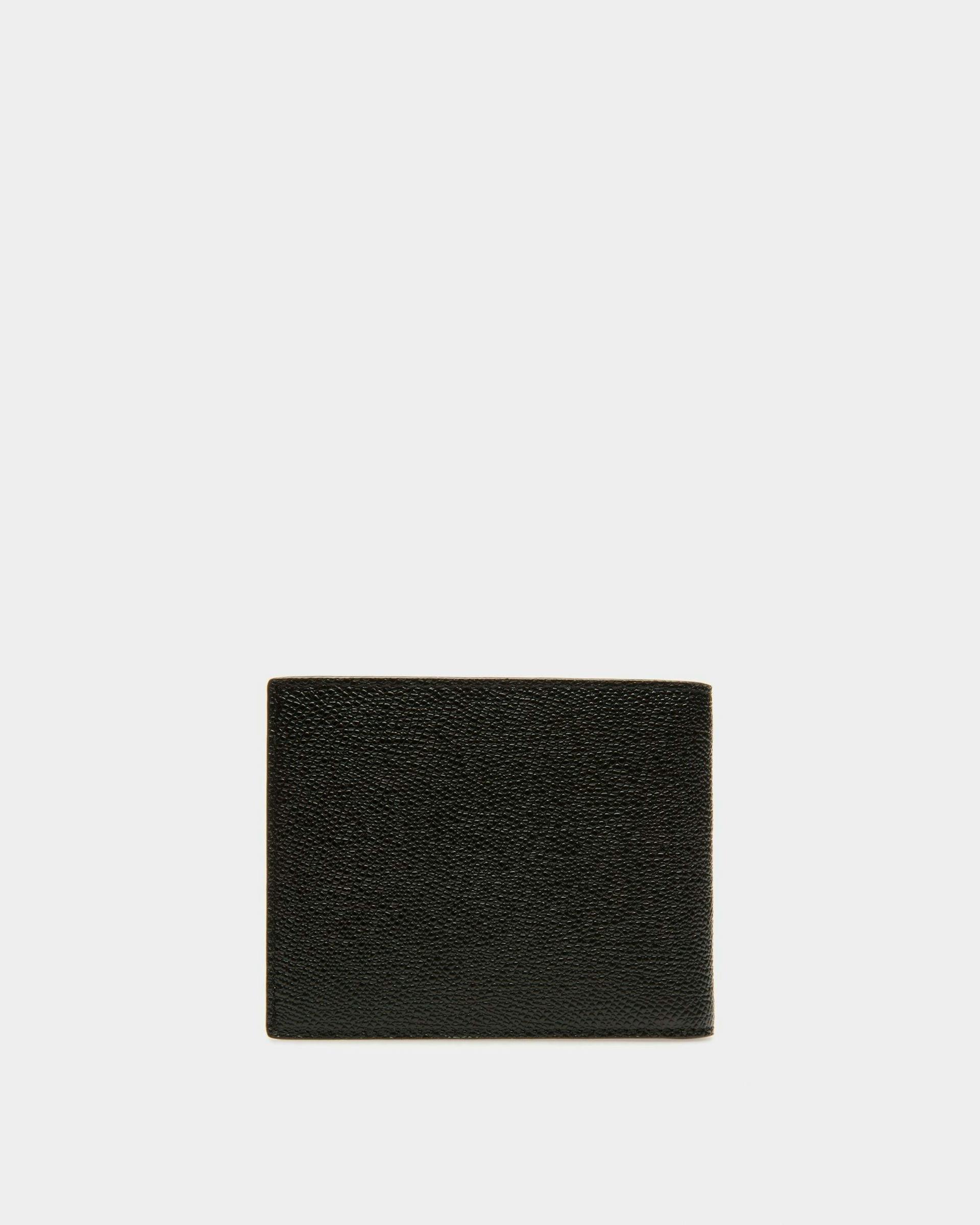 Men's Trasai Leather Wallet In Black | Bally | Still Life Back